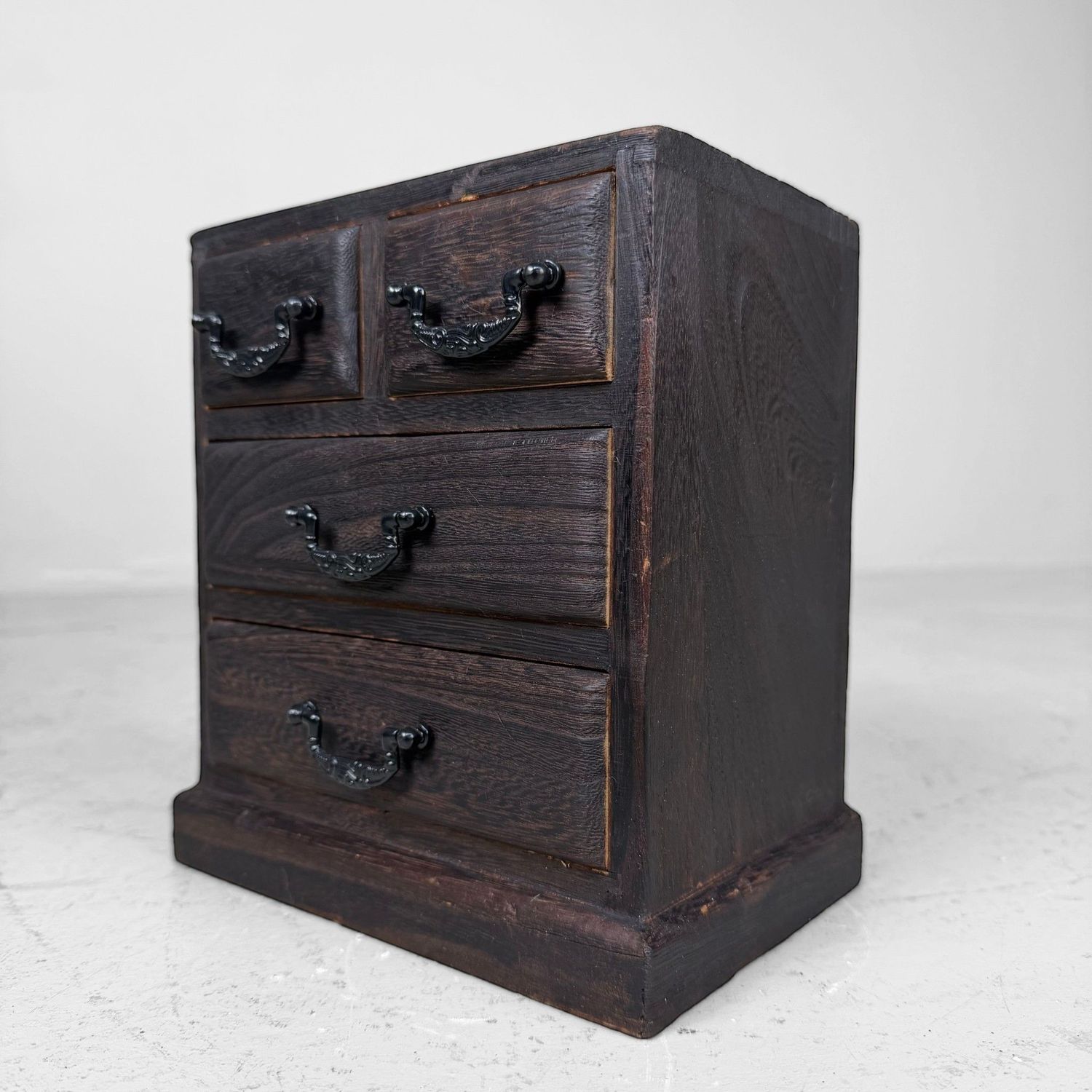 Small Vintage Japanese Ko-dansu Drawer Cabinet, c. 1970–1980