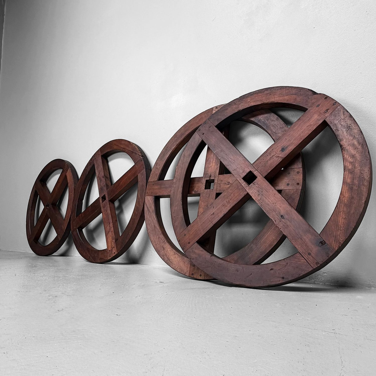 ​Japans Houten Itomaki Wikkelrad, Houten Interieurobject, 1900–1950