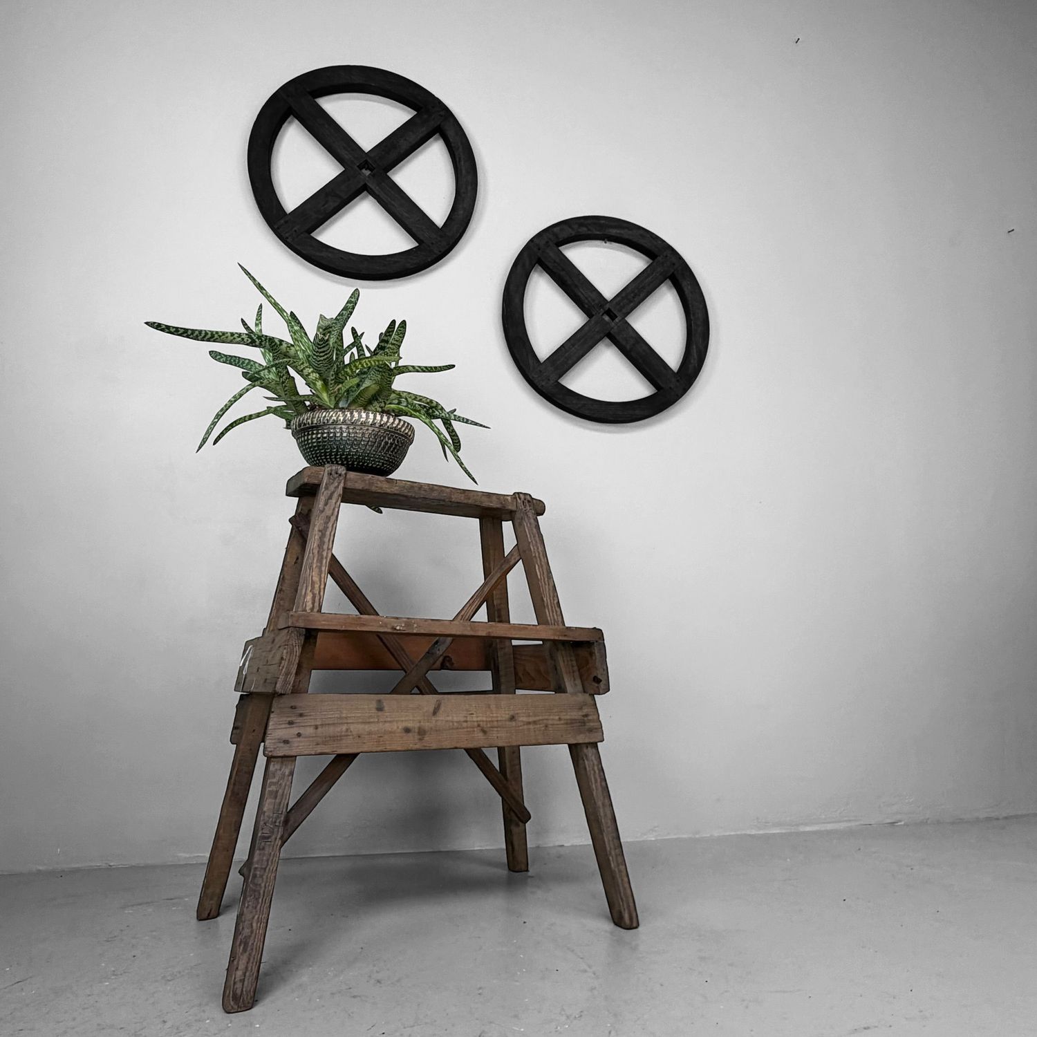 ​Japans Houten Itomaki Wikkelrad, Houten Interieurobject, 1900–1950