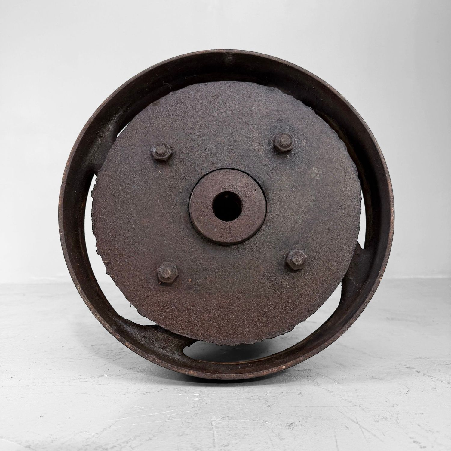 Monumentaal Japans Industrieel Houten Interieurobject, ca. 1930–1950