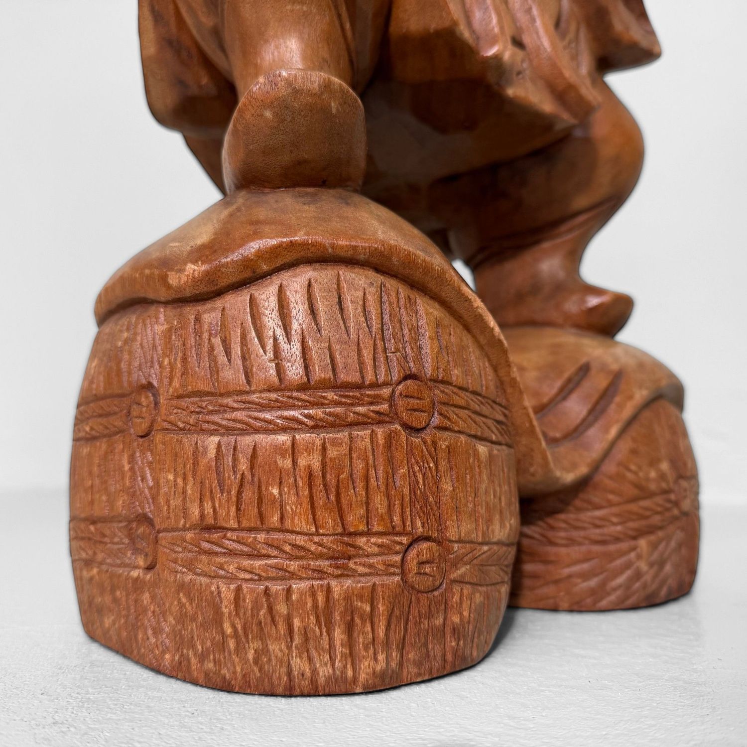 Japanese Wooden Daikokuten Figure, c. 1960