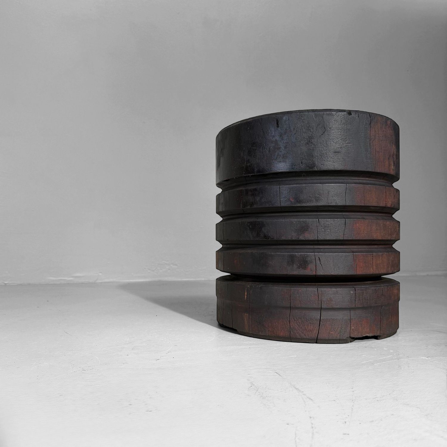 Sculptural Japanese Industrial Wooden Interior Object, c. 1930–1950