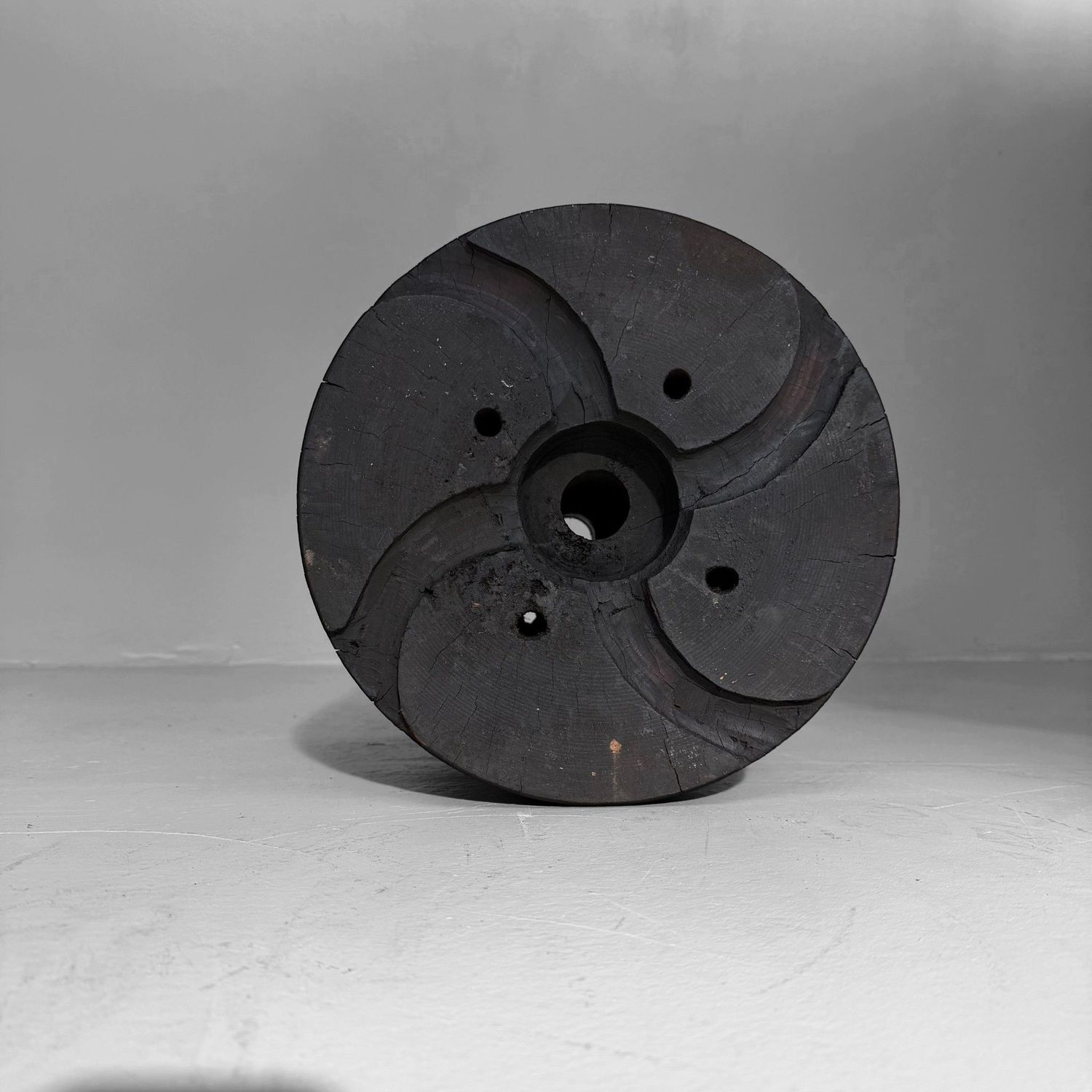 Sculptural Japanese Industrial Wooden Interior Object, c. 1930–1950