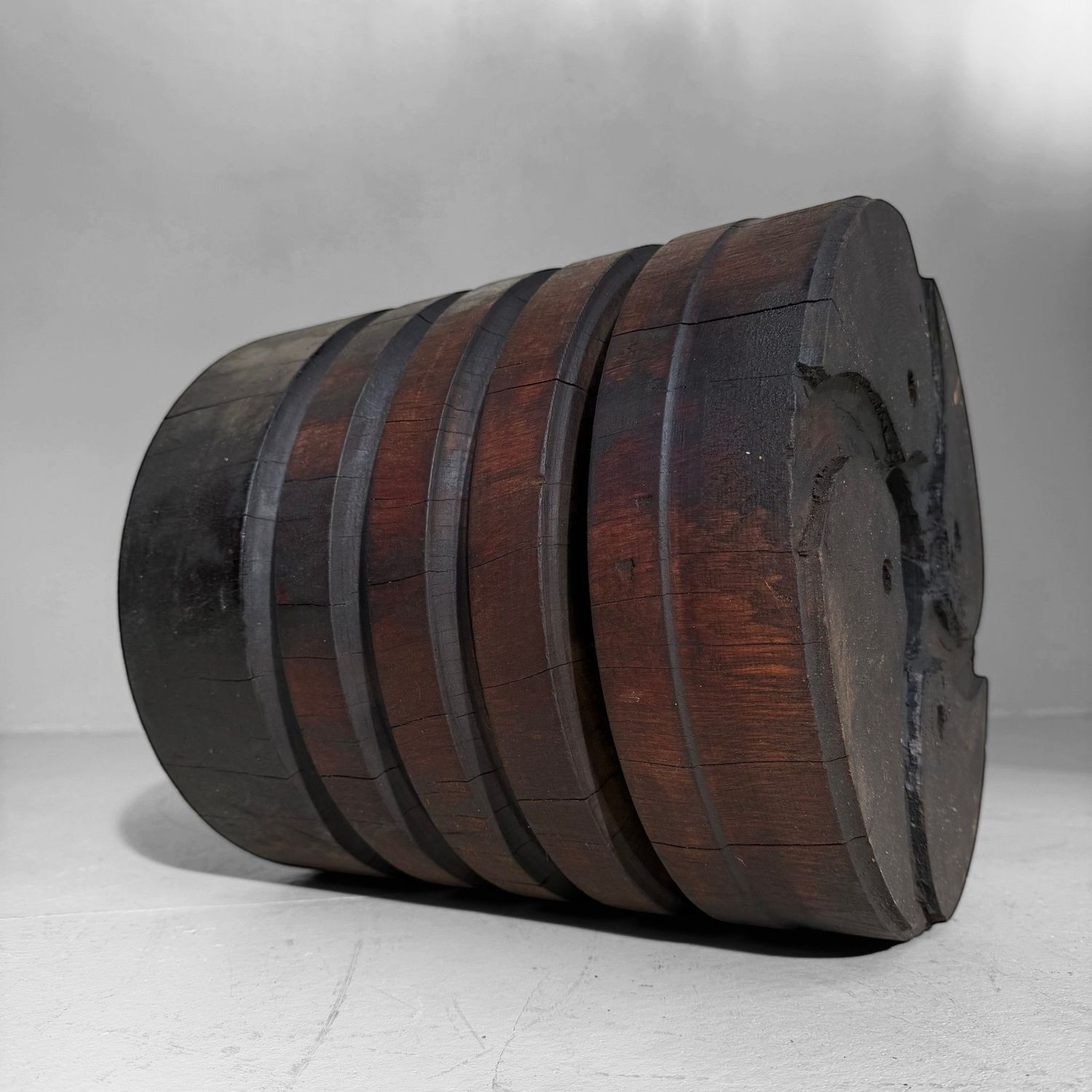 Sculptural Japanese Industrial Wooden Interior Object, c. 1930–1950