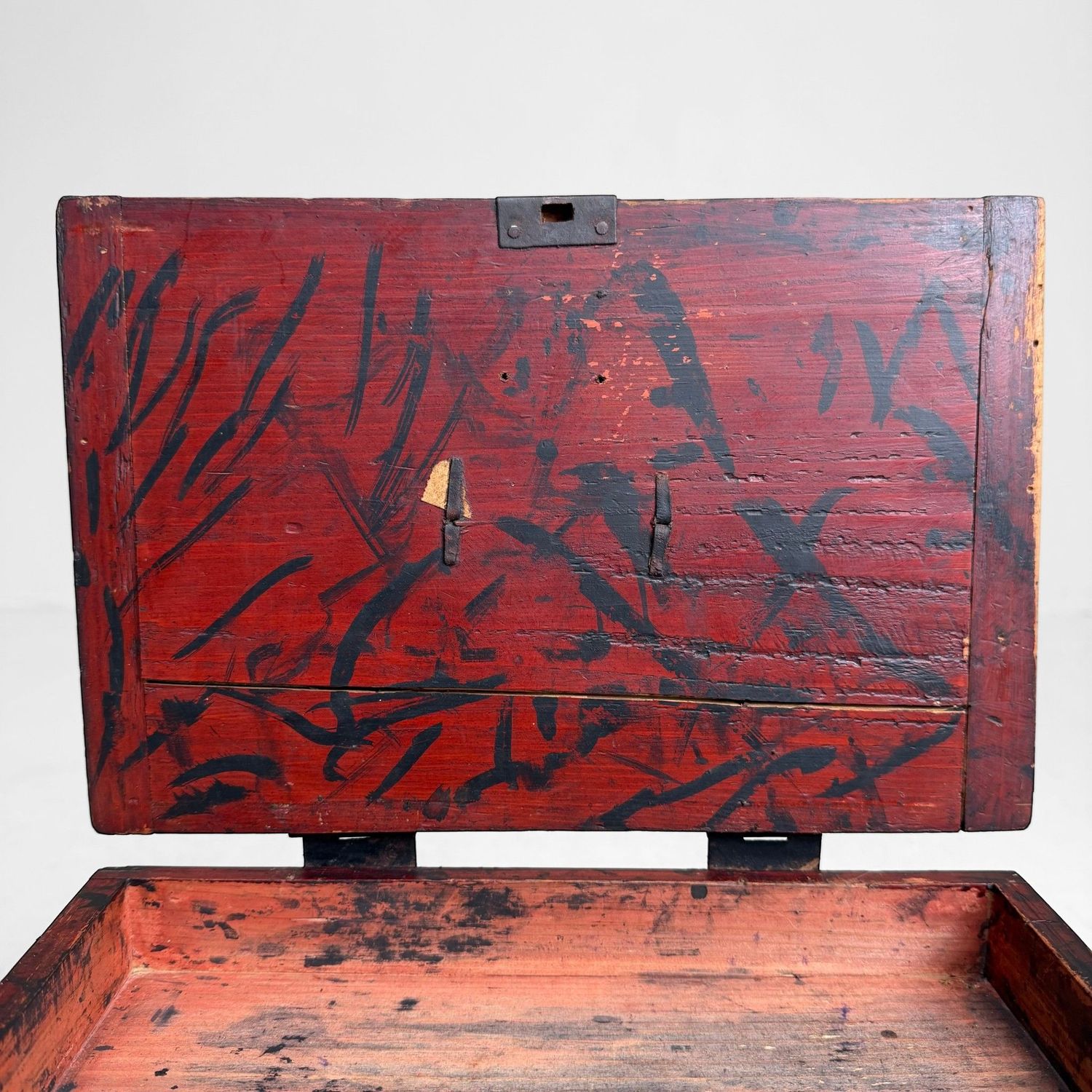 Rare Japanese Suzuribako Calligraphy Box, 1870–1890