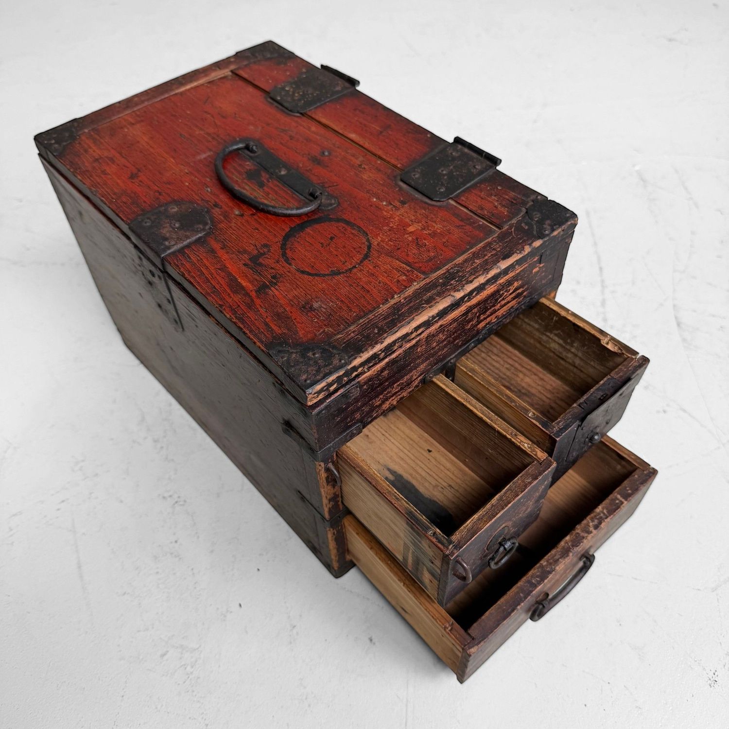 Rare Japanese Suzuribako Calligraphy Box, 1870–1890