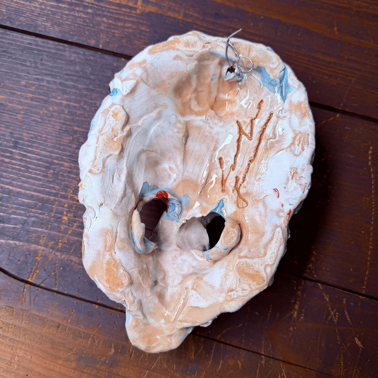 Apotropaic Ceramic Mask, Gennaro Condurso, Seminara, Italy