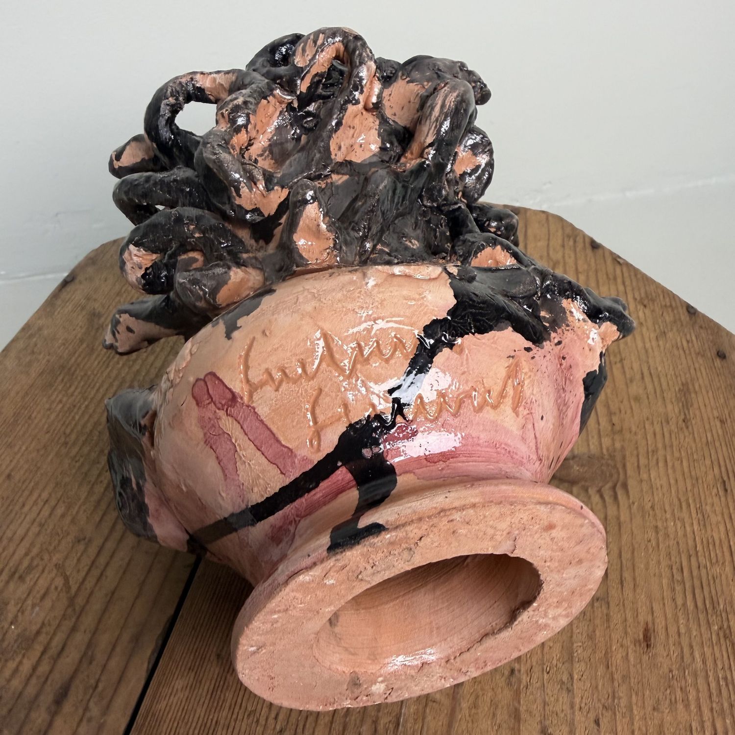 Unieke Keramieken Medusa Buste, Gennaro Condurso, Italy