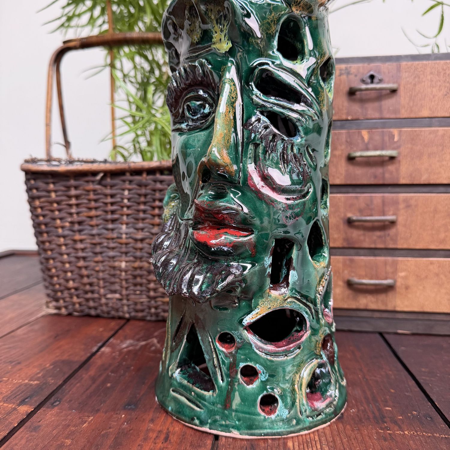 Sculptural Ceramic Fantasy Object, Gennaro Condurso, Italy Sculptural Ceramic Fantasy Object, Gennaro Condurso, Italy