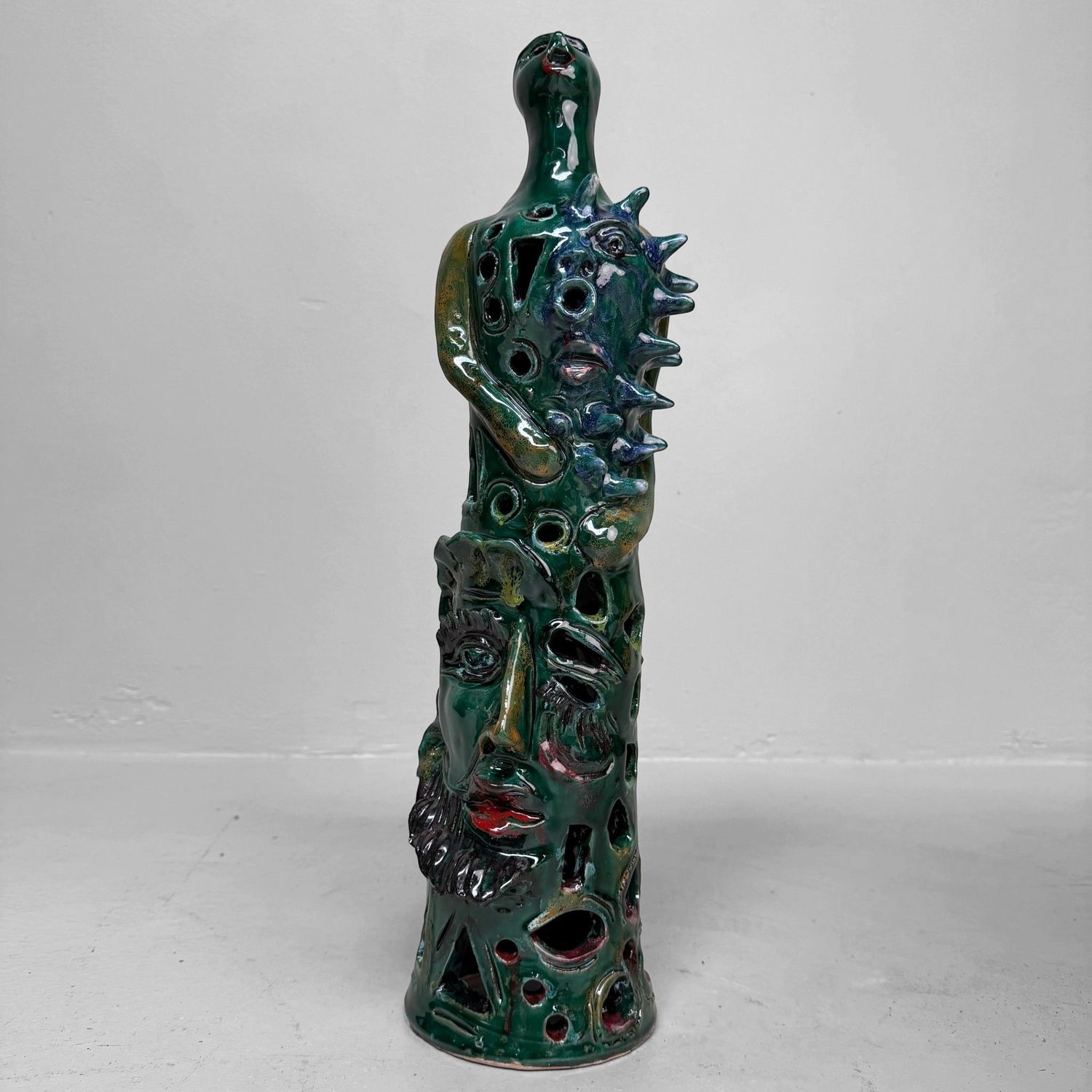 Sculptural Ceramic Fantasy Object, Gennaro Condurso, Italy Sculptural Ceramic Fantasy Object, Gennaro Condurso, Italy