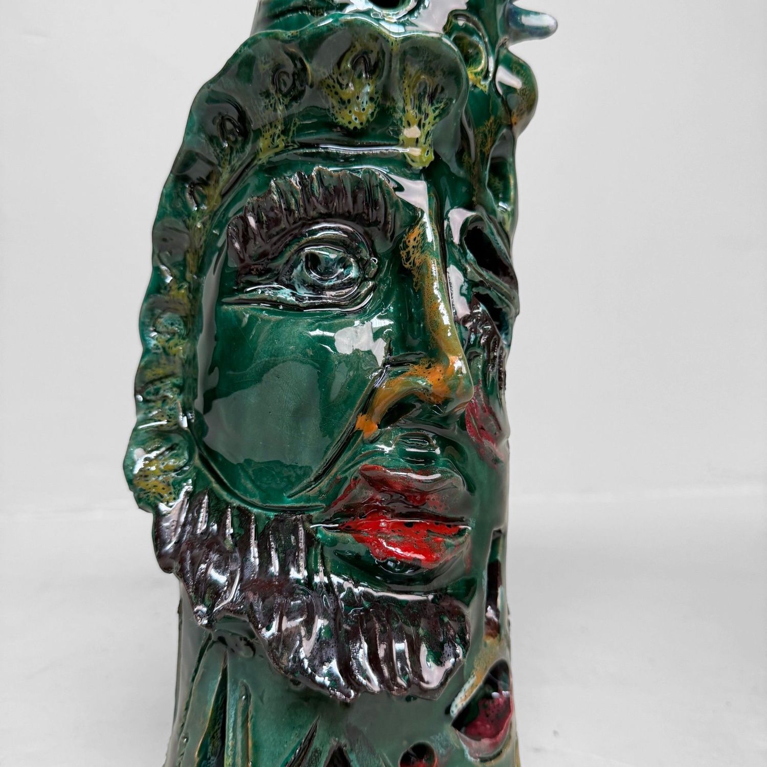 Sculptural Ceramic Fantasy Object, Gennaro Condurso, Italy Sculptural Ceramic Fantasy Object, Gennaro Condurso, Italy