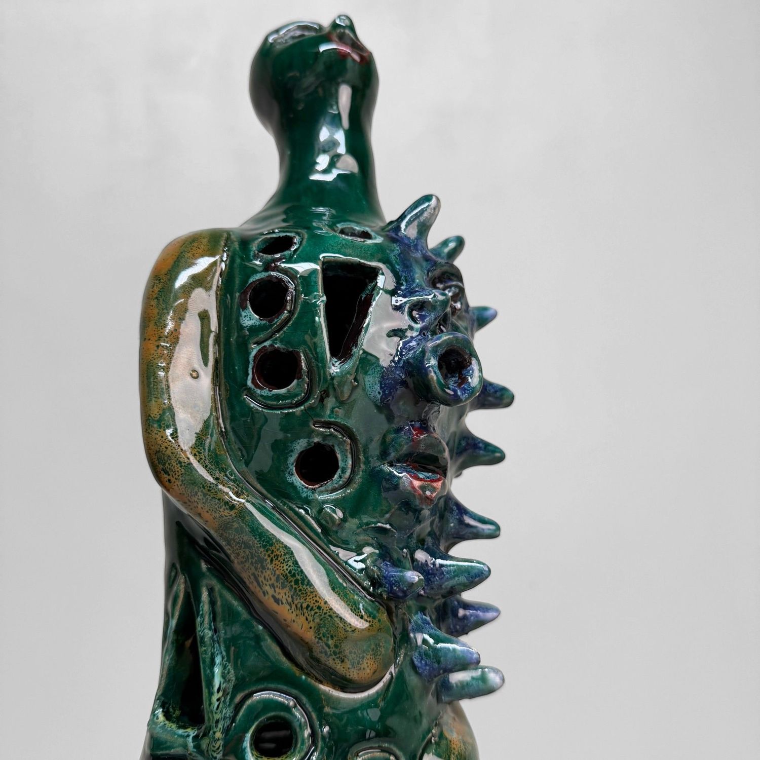 Sculptural Ceramic Fantasy Object, Gennaro Condurso, Italy Sculptural Ceramic Fantasy Object, Gennaro Condurso, Italy