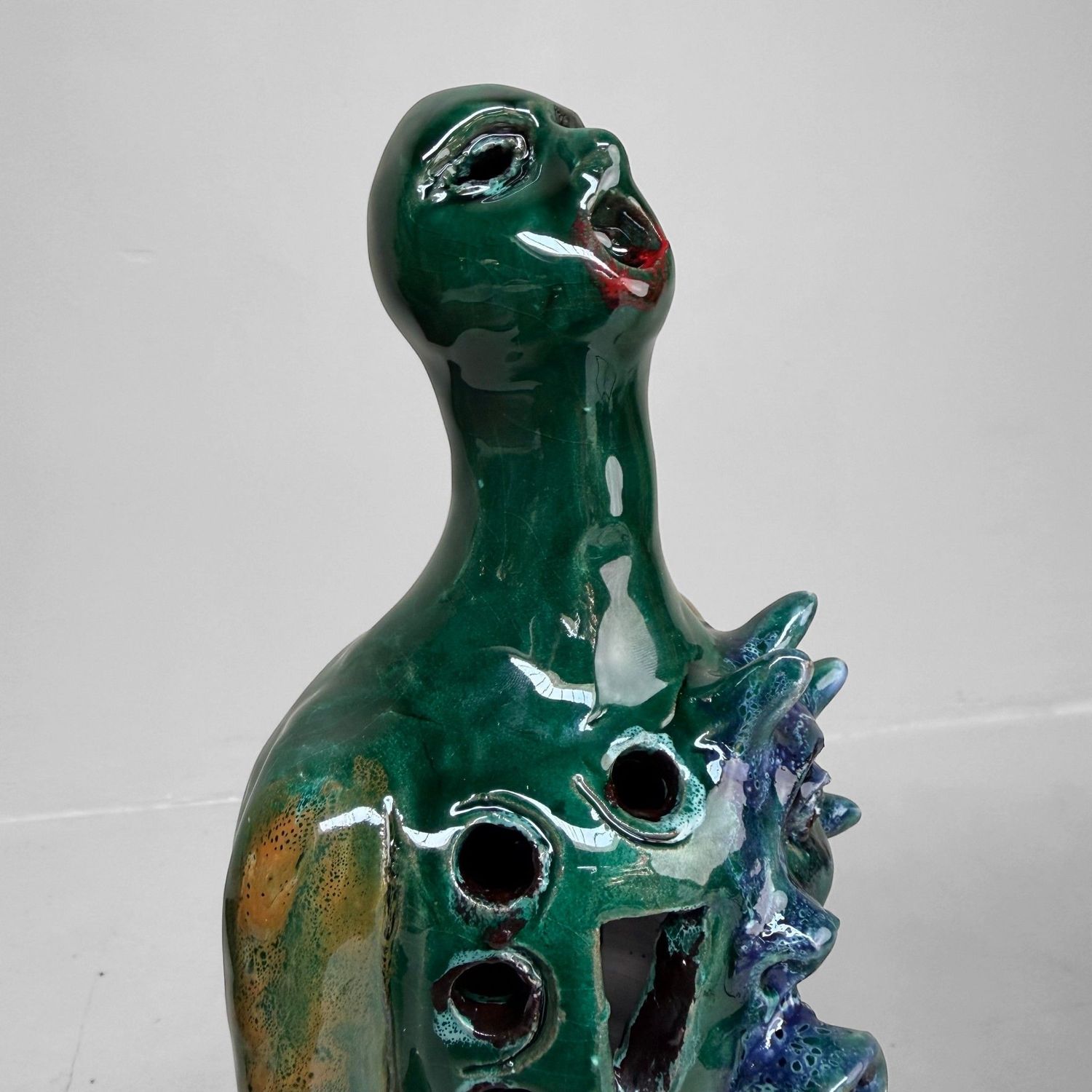Sculptural Ceramic Fantasy Object, Gennaro Condurso, Italy Sculptural Ceramic Fantasy Object, Gennaro Condurso, Italy