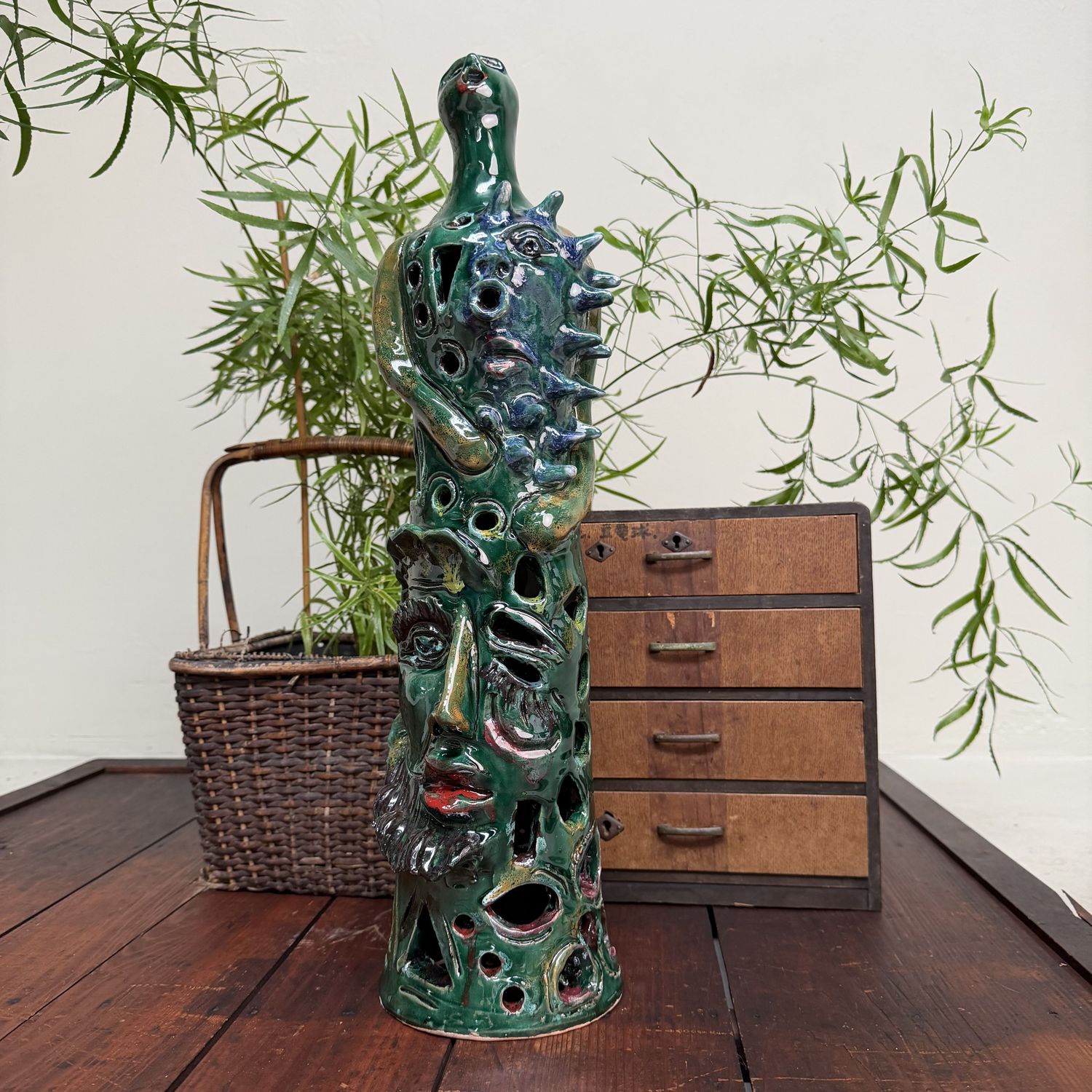 Sculptural Ceramic Fantasy Object, Gennaro Condurso, Italy Sculptural Ceramic Fantasy Object, Gennaro Condurso, Italy
