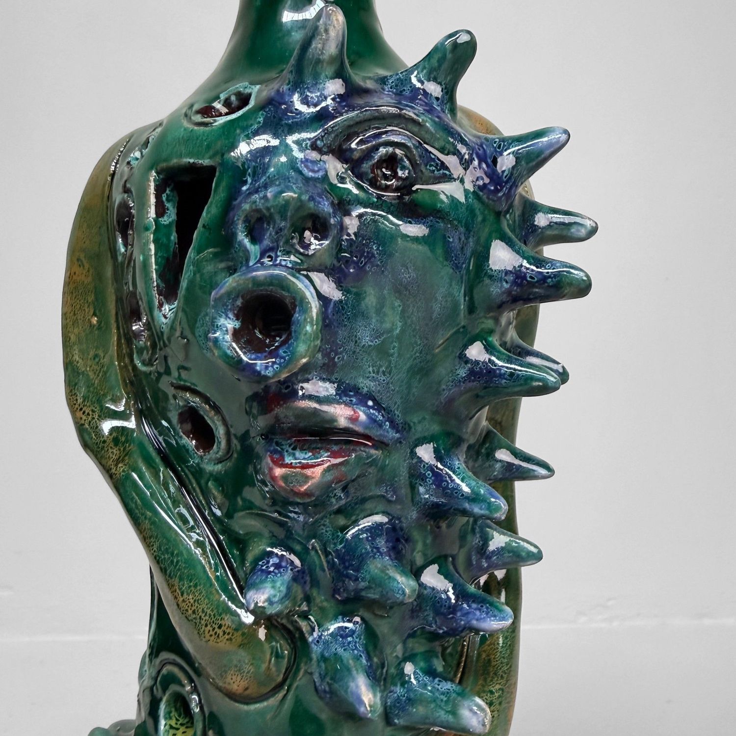 Sculptural Ceramic Fantasy Object, Gennaro Condurso, Italy Sculptural Ceramic Fantasy Object, Gennaro Condurso, Italy