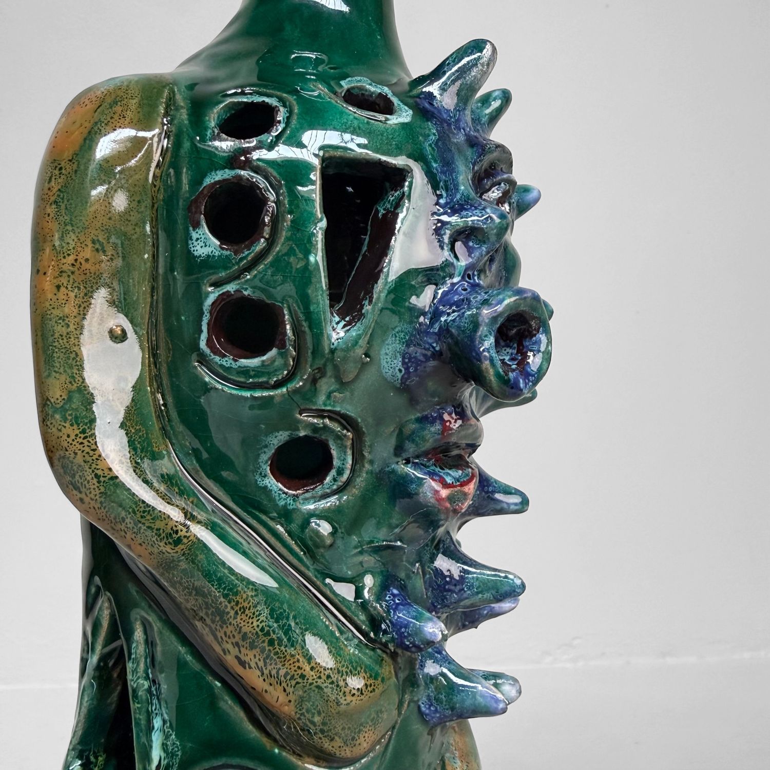 Sculptural Ceramic Fantasy Object, Gennaro Condurso, Italy Sculptural Ceramic Fantasy Object, Gennaro Condurso, Italy