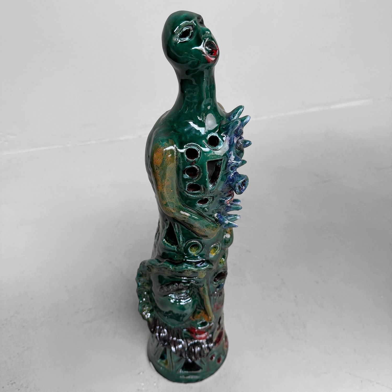 Sculptural Ceramic Fantasy Object, Gennaro Condurso, Italy Sculptural Ceramic Fantasy Object, Gennaro Condurso, Italy
