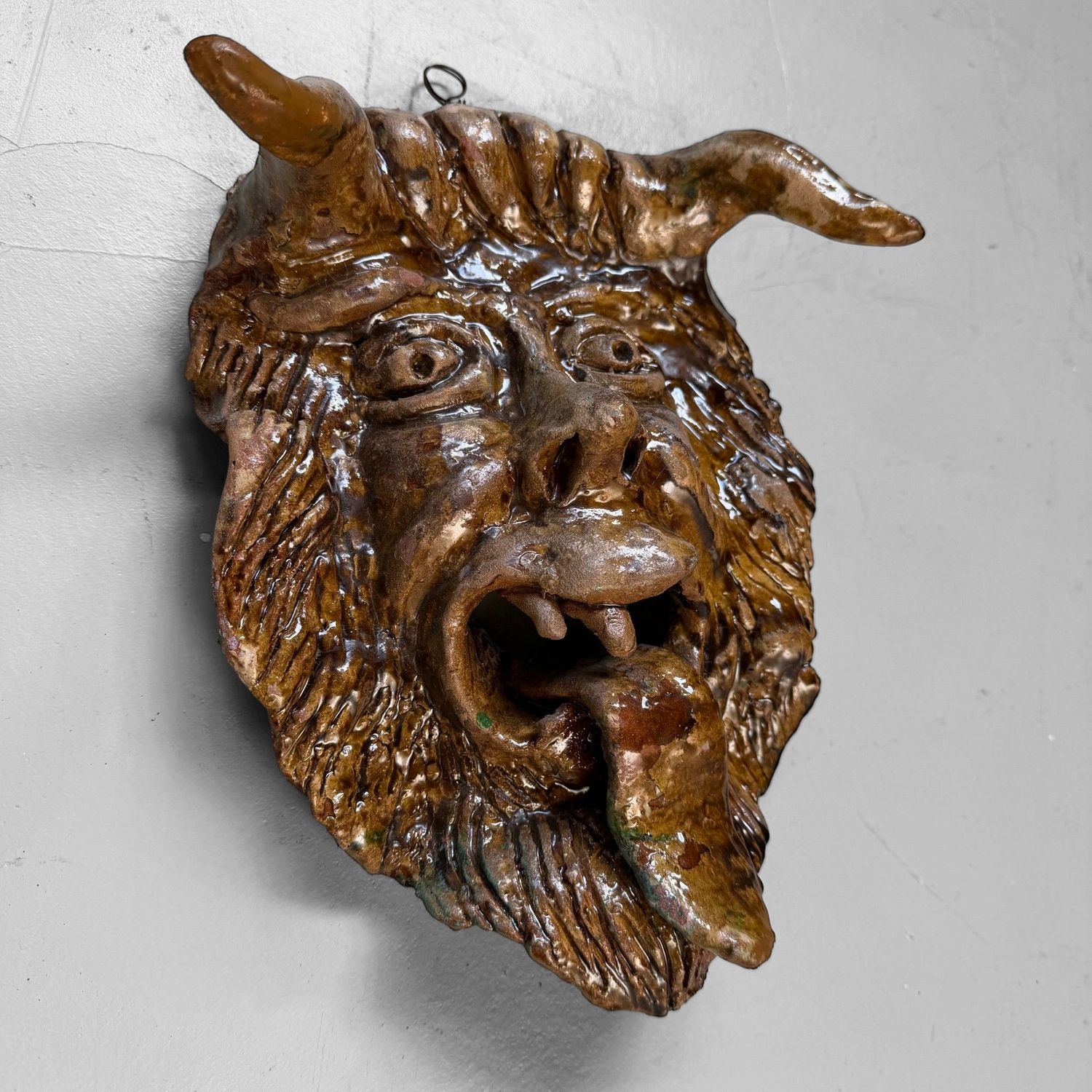 Apotropaic Ceramic Mask, Rocco Condurso, Italy Apotropaic Ceramic Mask, Rocco Condurso, Italy