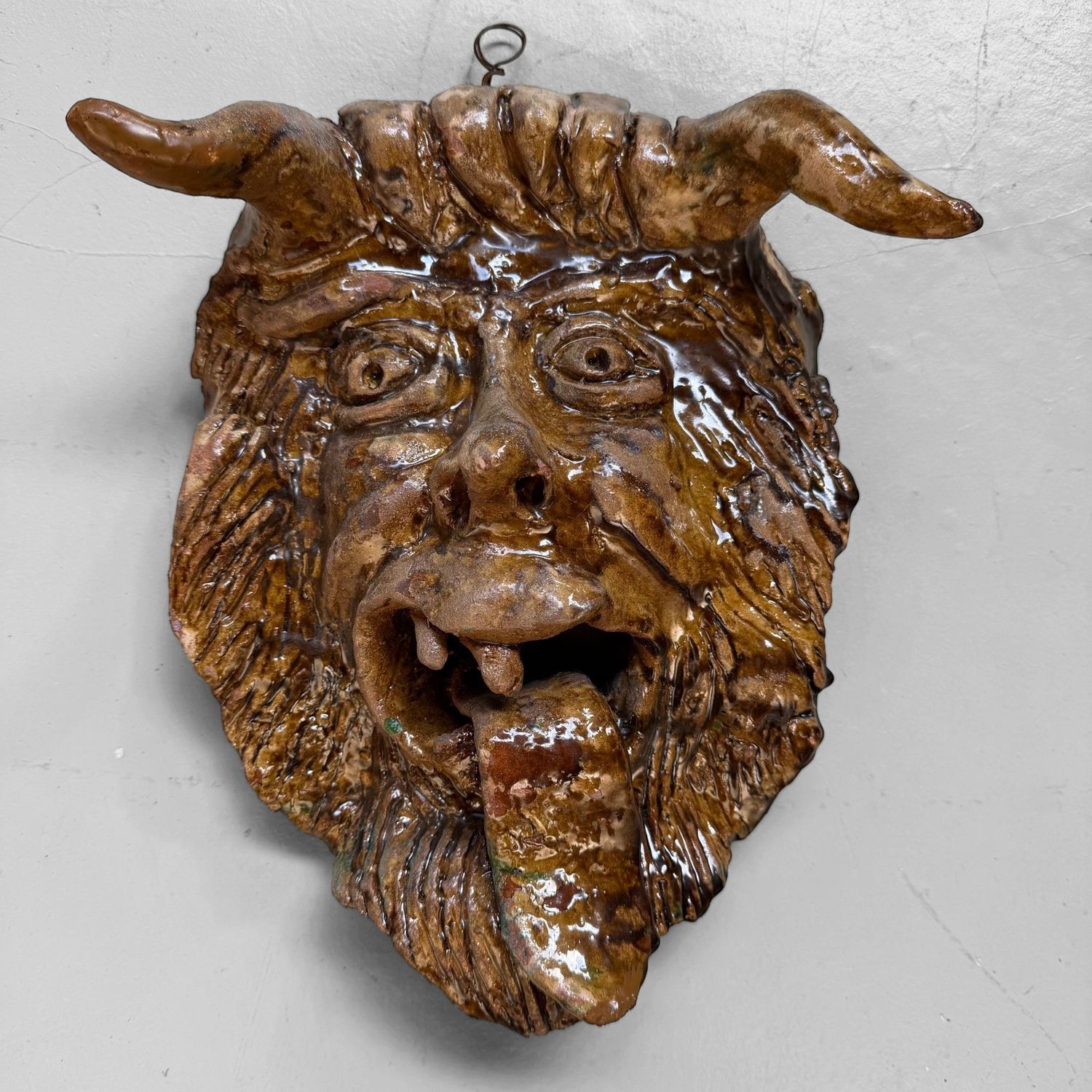 Apotropaic Ceramic Mask, Rocco Condurso, Italy Apotropaic Ceramic Mask, Rocco Condurso, Italy
