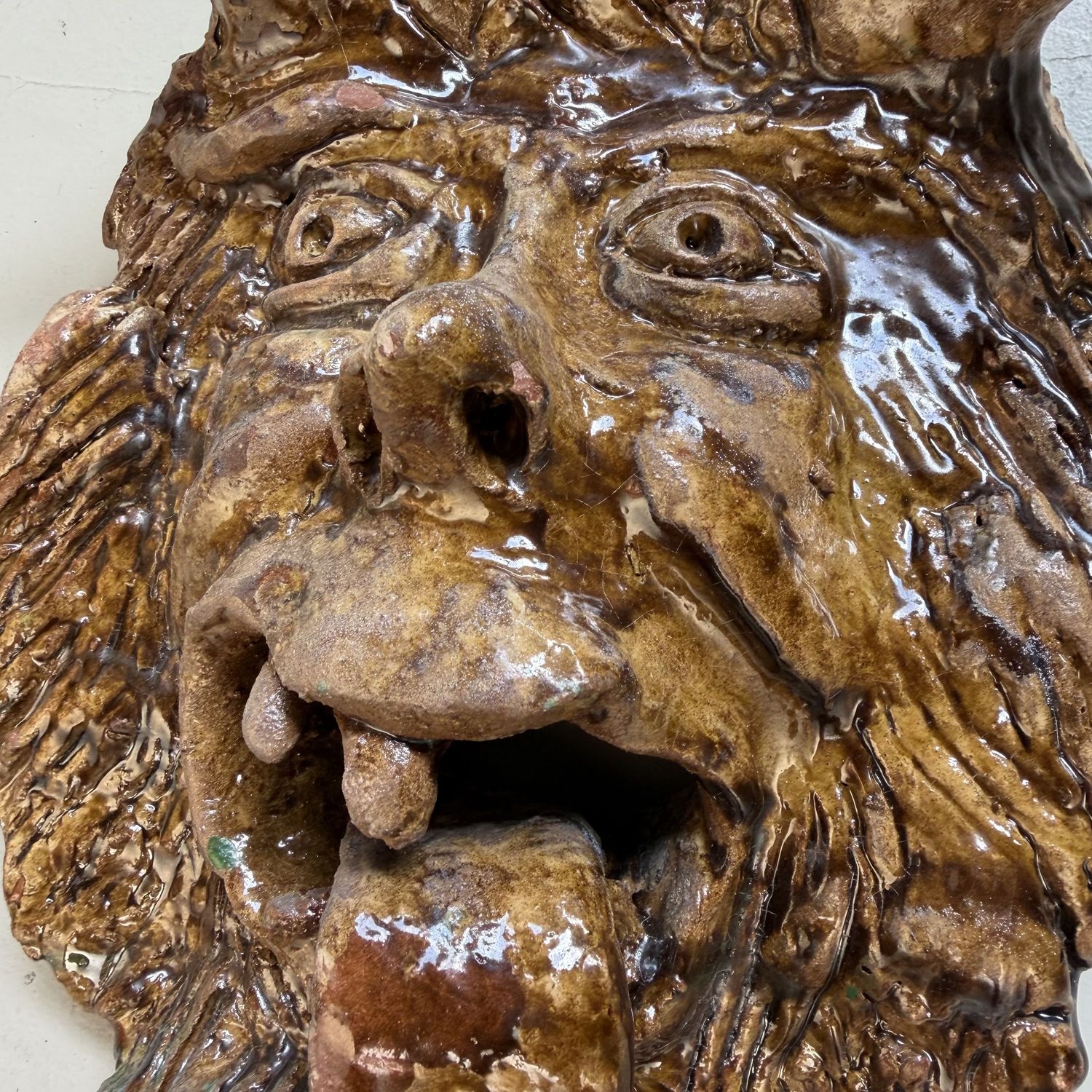 Apotropaic Ceramic Mask, Rocco Condurso, Italy Apotropaic Ceramic Mask, Rocco Condurso, Italy