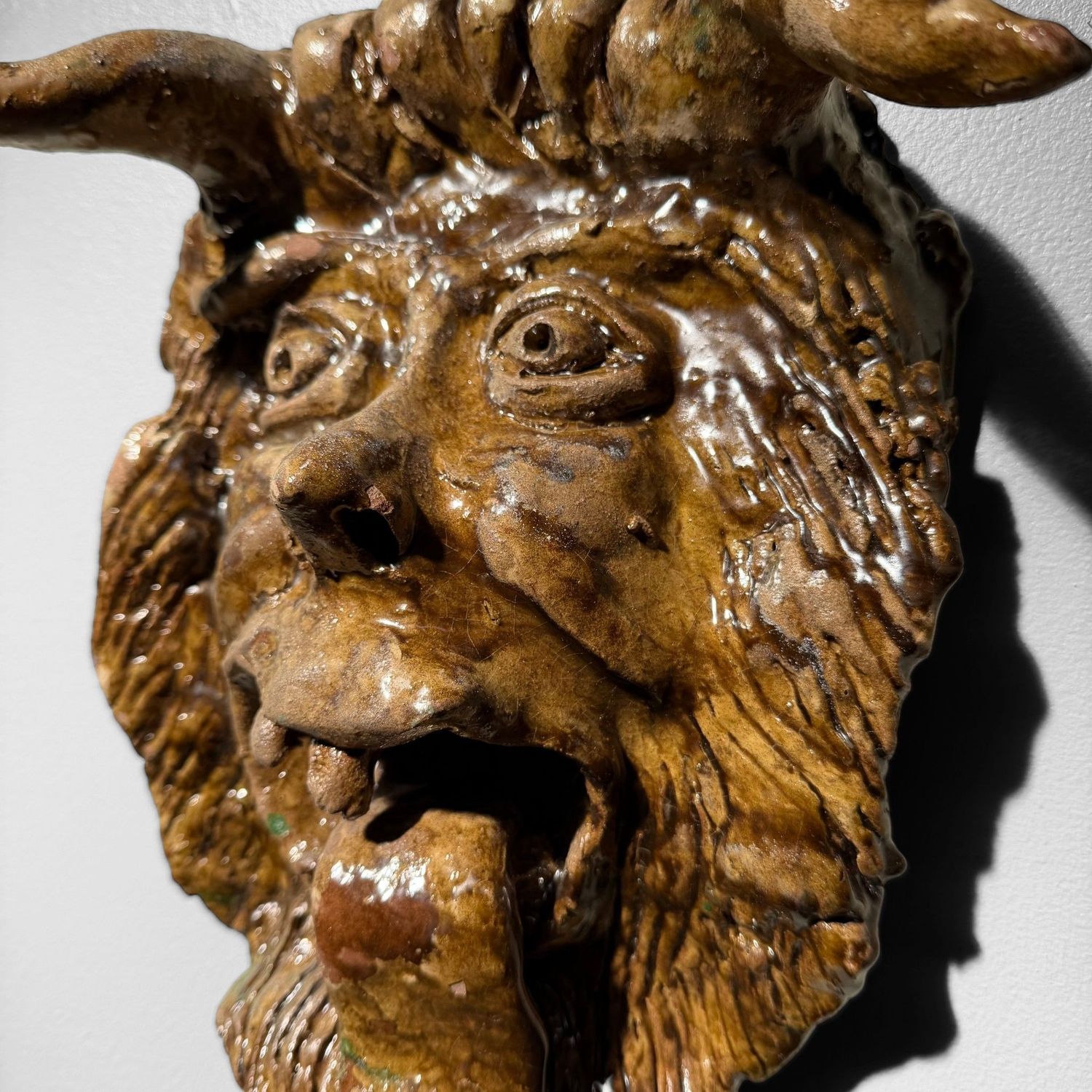Apotropaic Ceramic Mask, Rocco Condurso, Italy