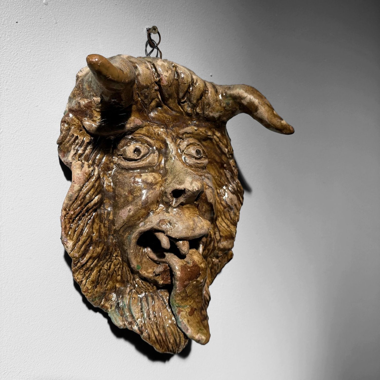 Apotropaic Ceramic Mask, Rocco Condurso, Italy