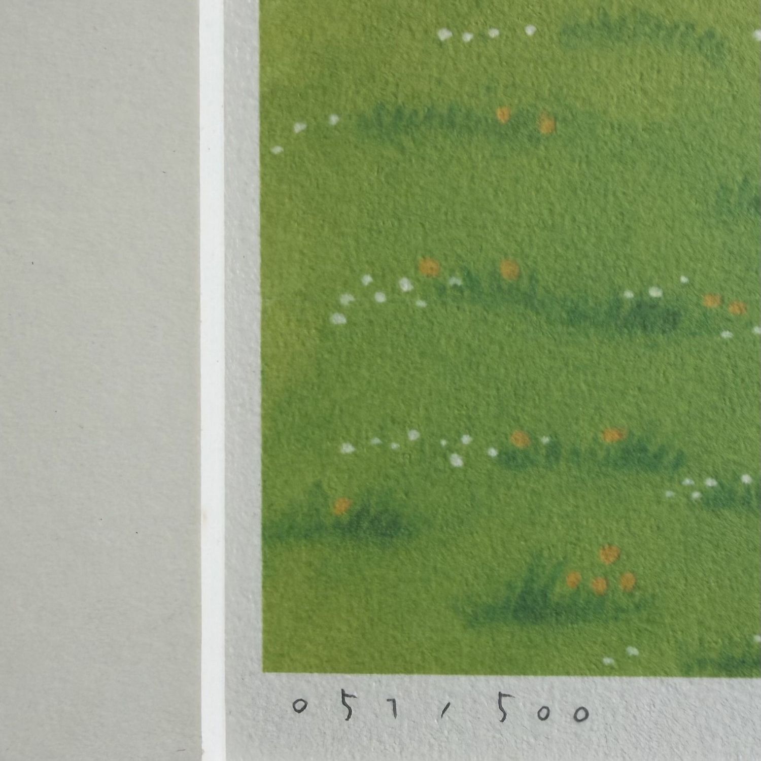 Framed Harumi Kurinoki “Apple Tree”, Limited Giclée Print, c. 2000