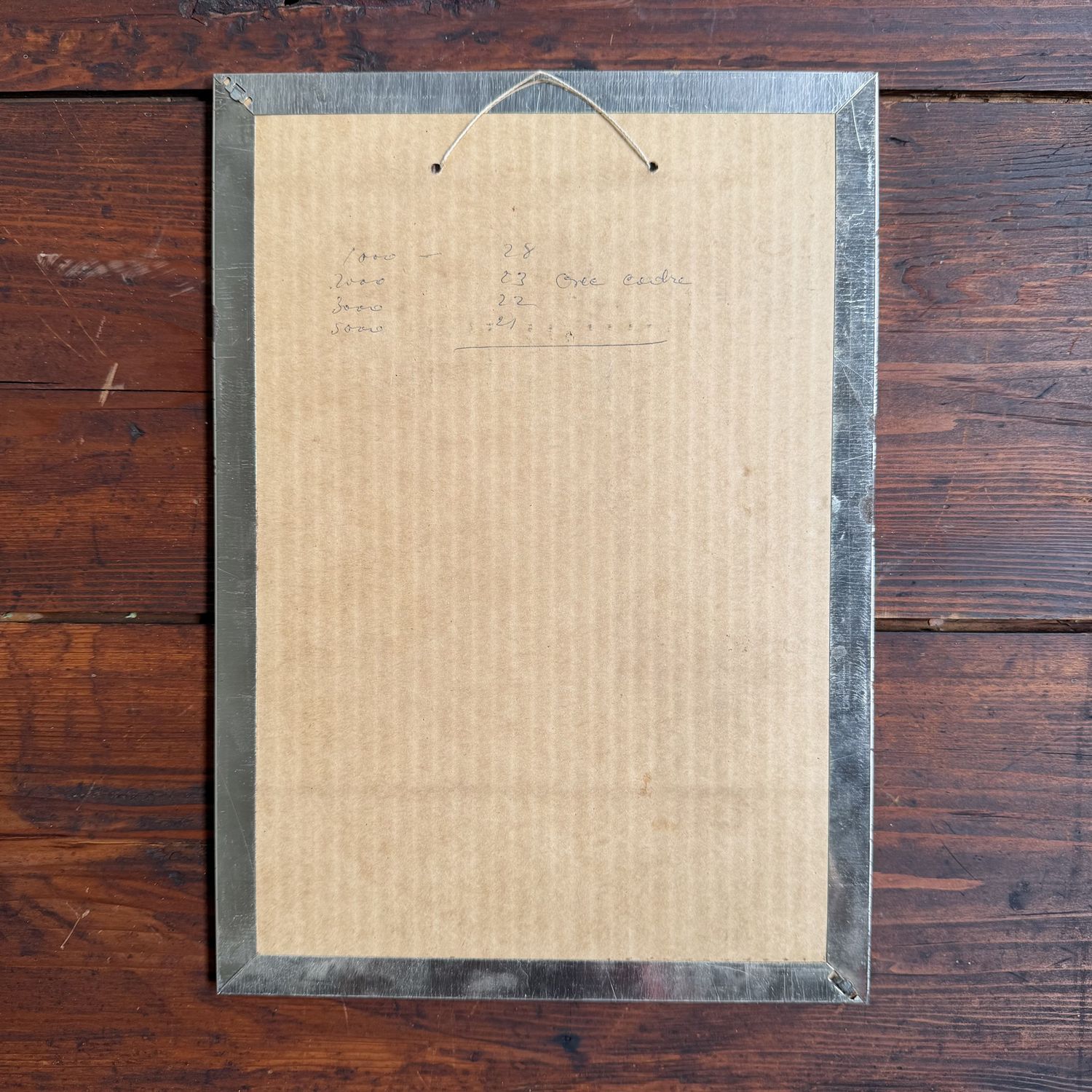 Originele Reclame-Maquette voor Cidre Ruwet, Thimister, ca. jaren 1950