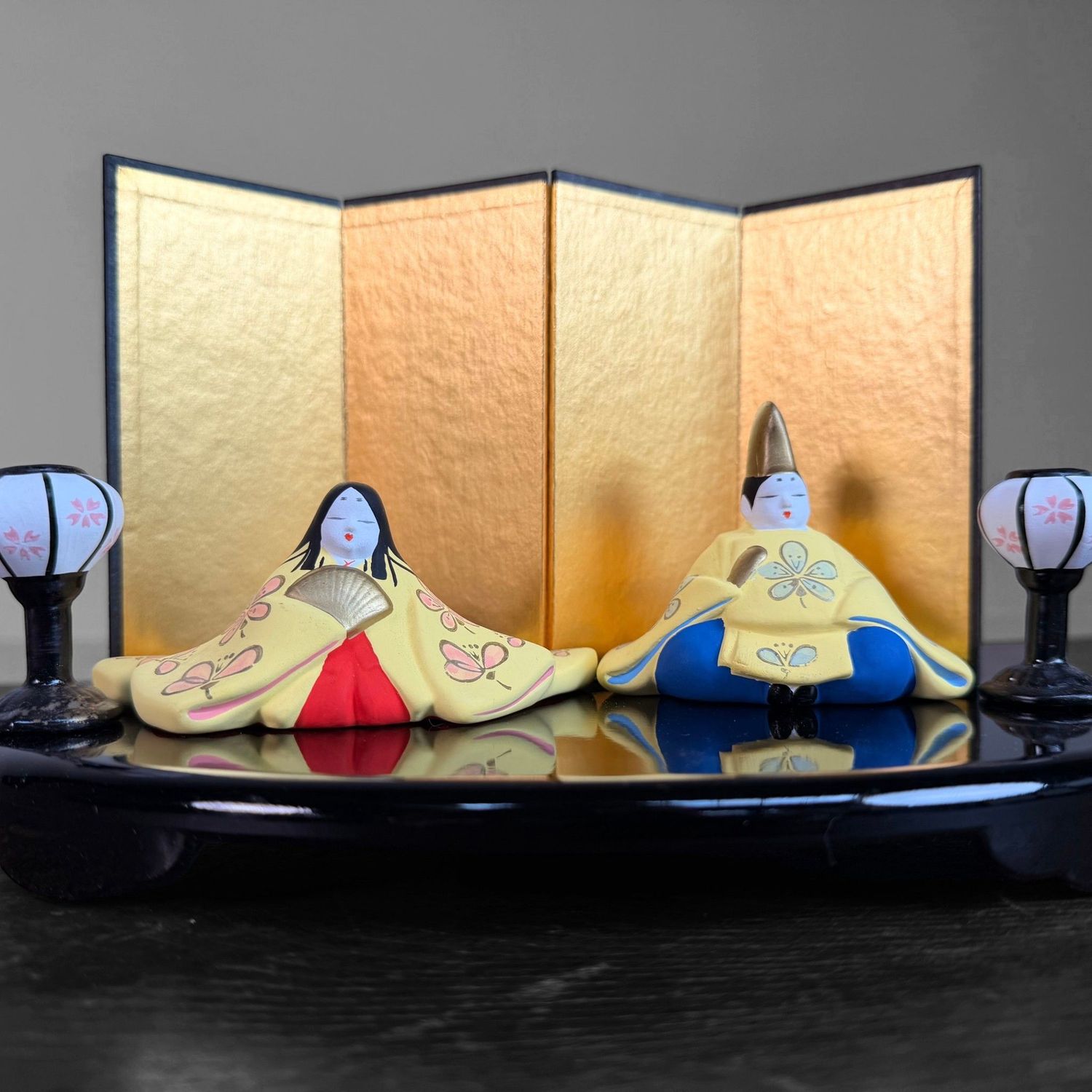 Japanese Hina Ningyō Set, Heian Hina by Shōhō, 1990s
