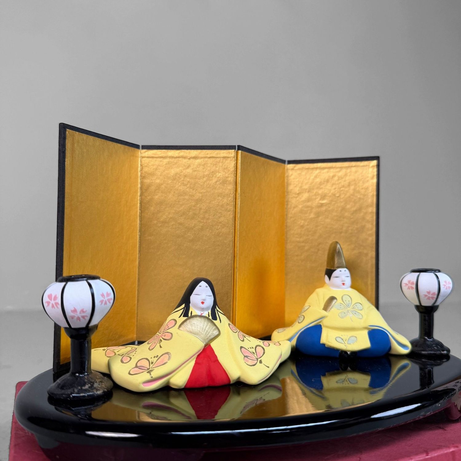 Japanese Hina Ningyō Set, Heian Hina by Shōhō, 1990s