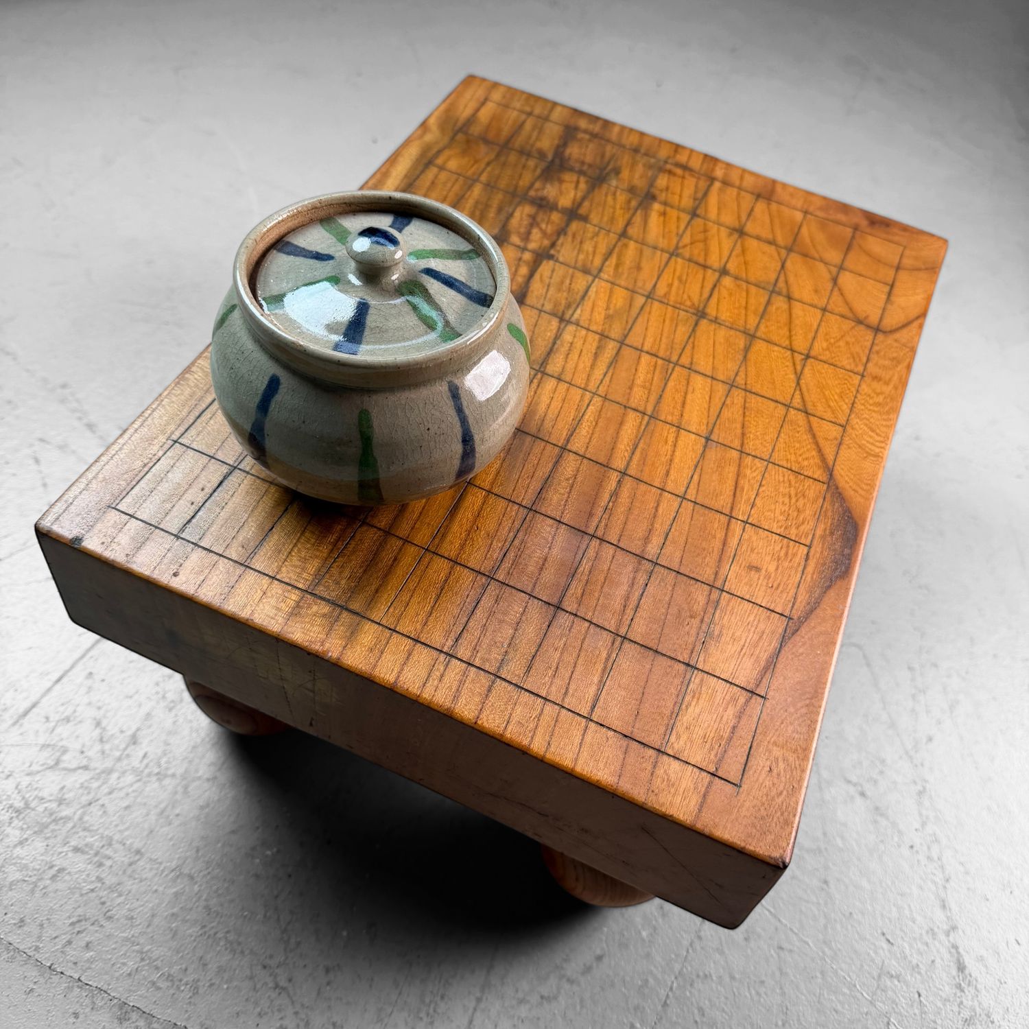 Vintage Japanese Shogi Board / Decorative Display Table, 1950s
