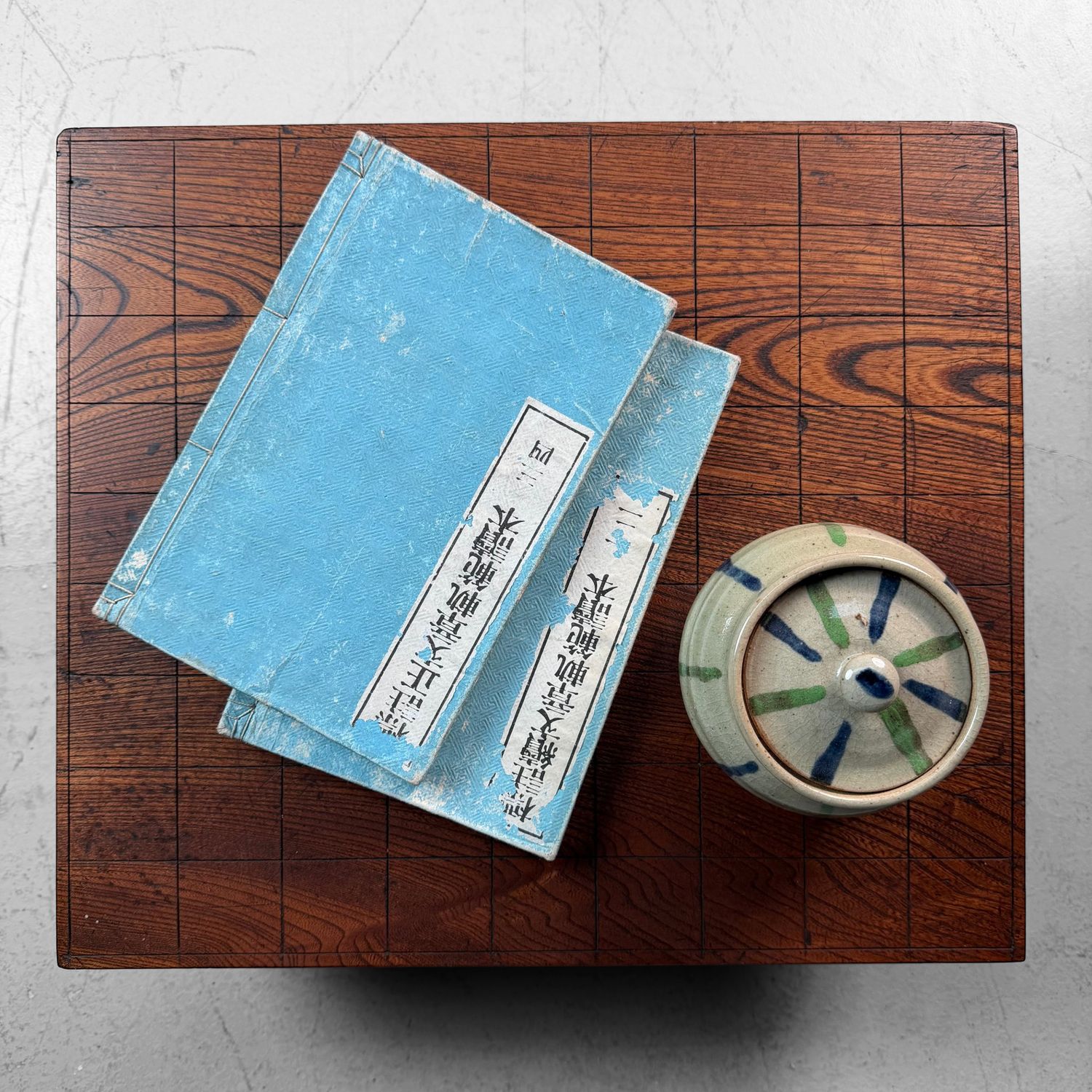 Vintage Japanese Shogi Board / Decorative Display Table, 1950s