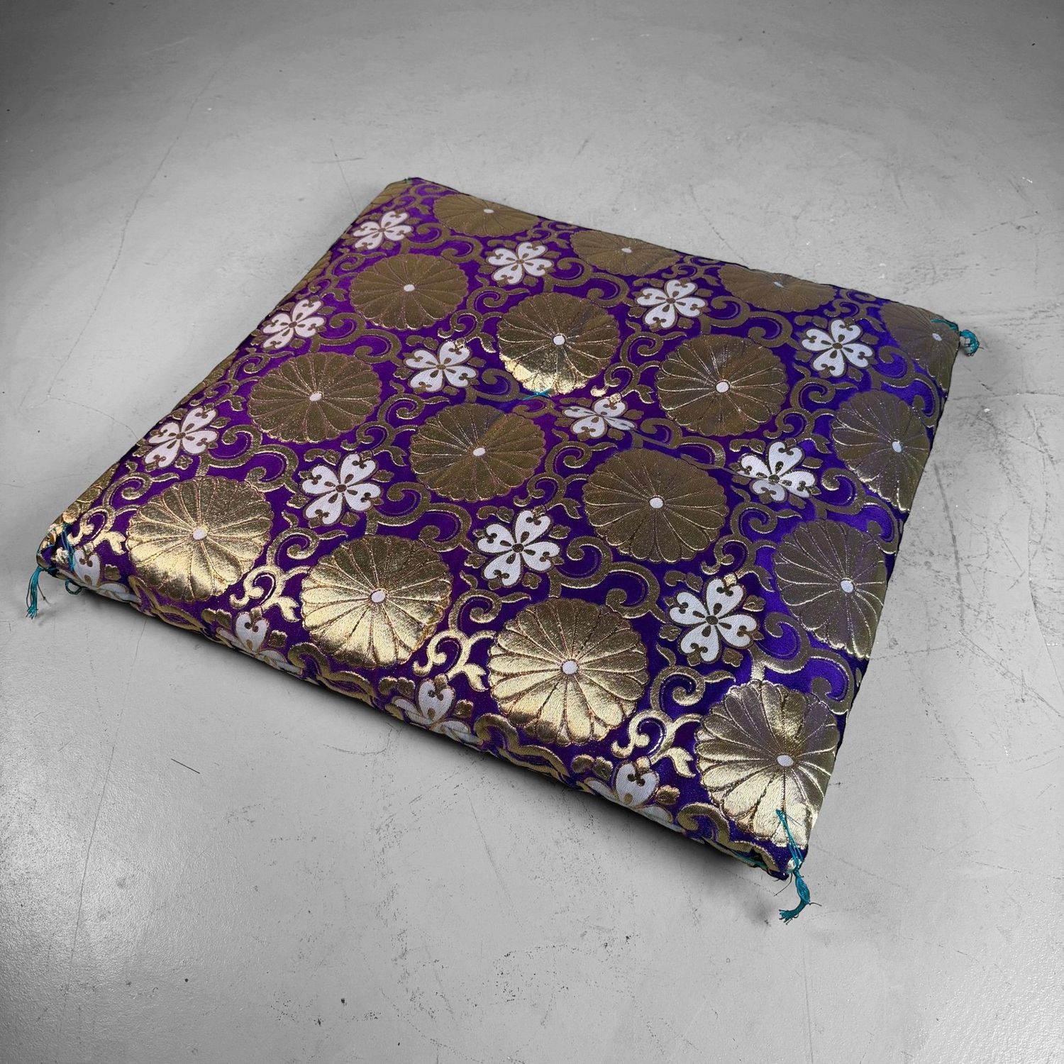 Ceremonial Japanese Floor Cushion / Haishiki, 1980s Ceremonial Japanese Floor Cushion / Haishiki, 1980s