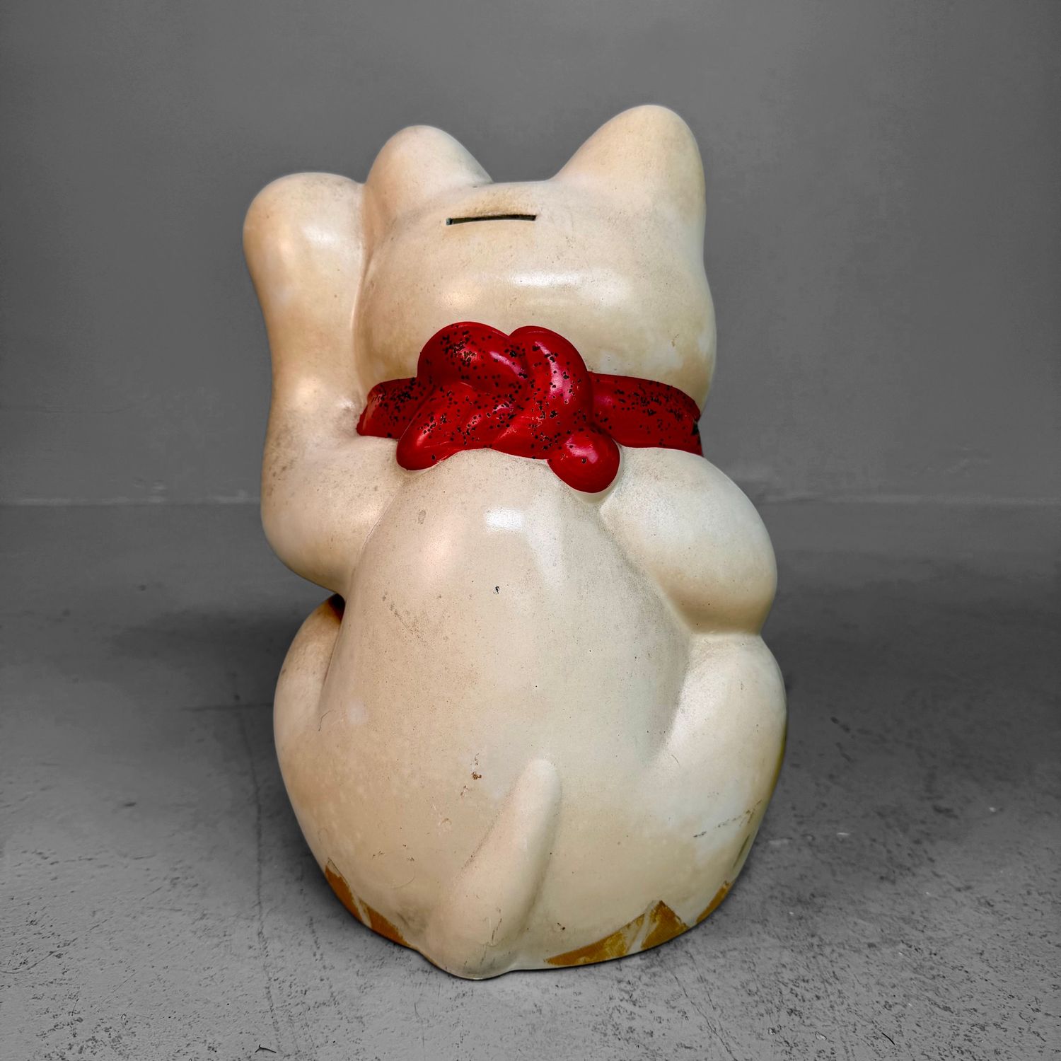 Japanese Maneki-neko / Lucky Cat with Koban, 1950s