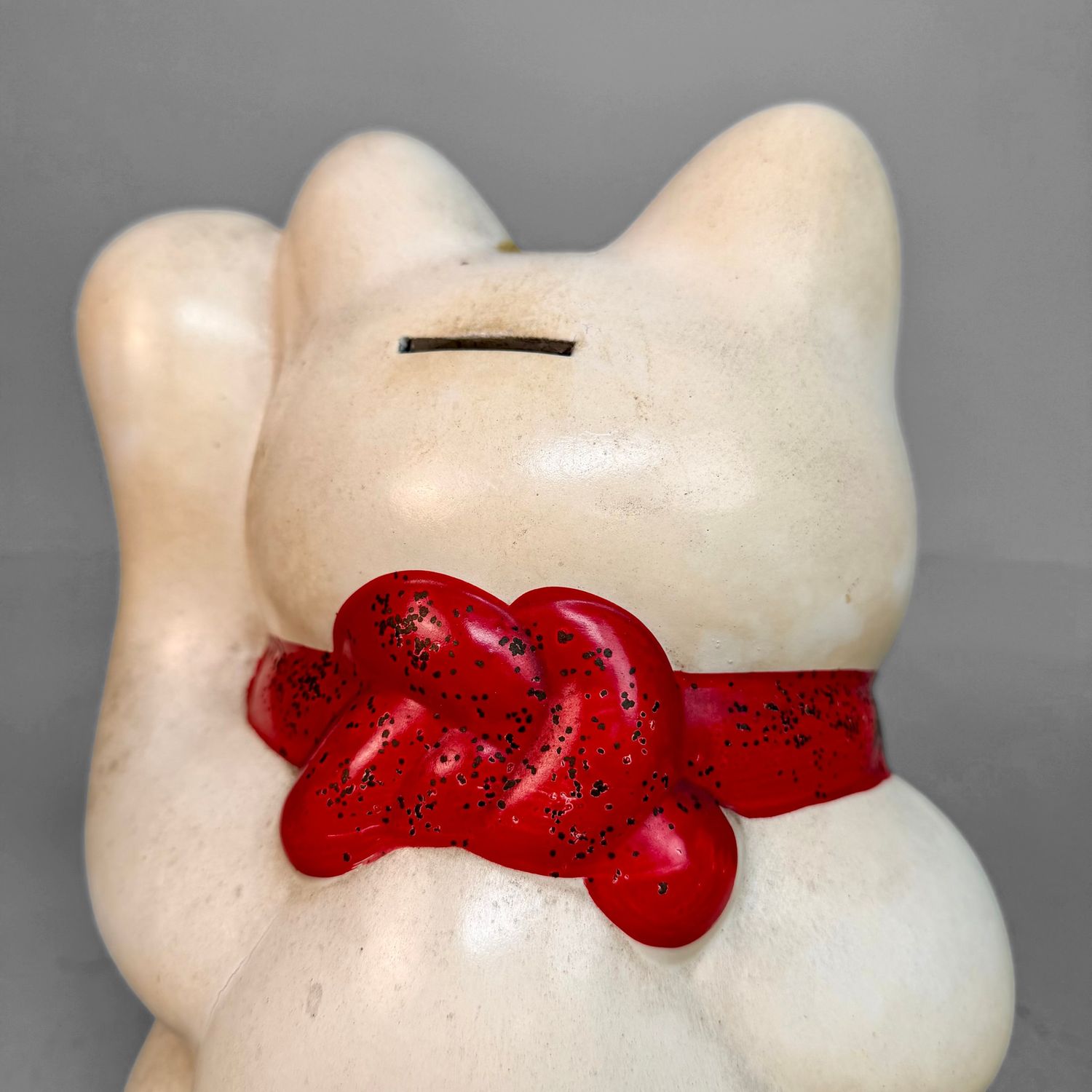 Japanese Maneki-neko / Lucky Cat with Koban, 1950s
