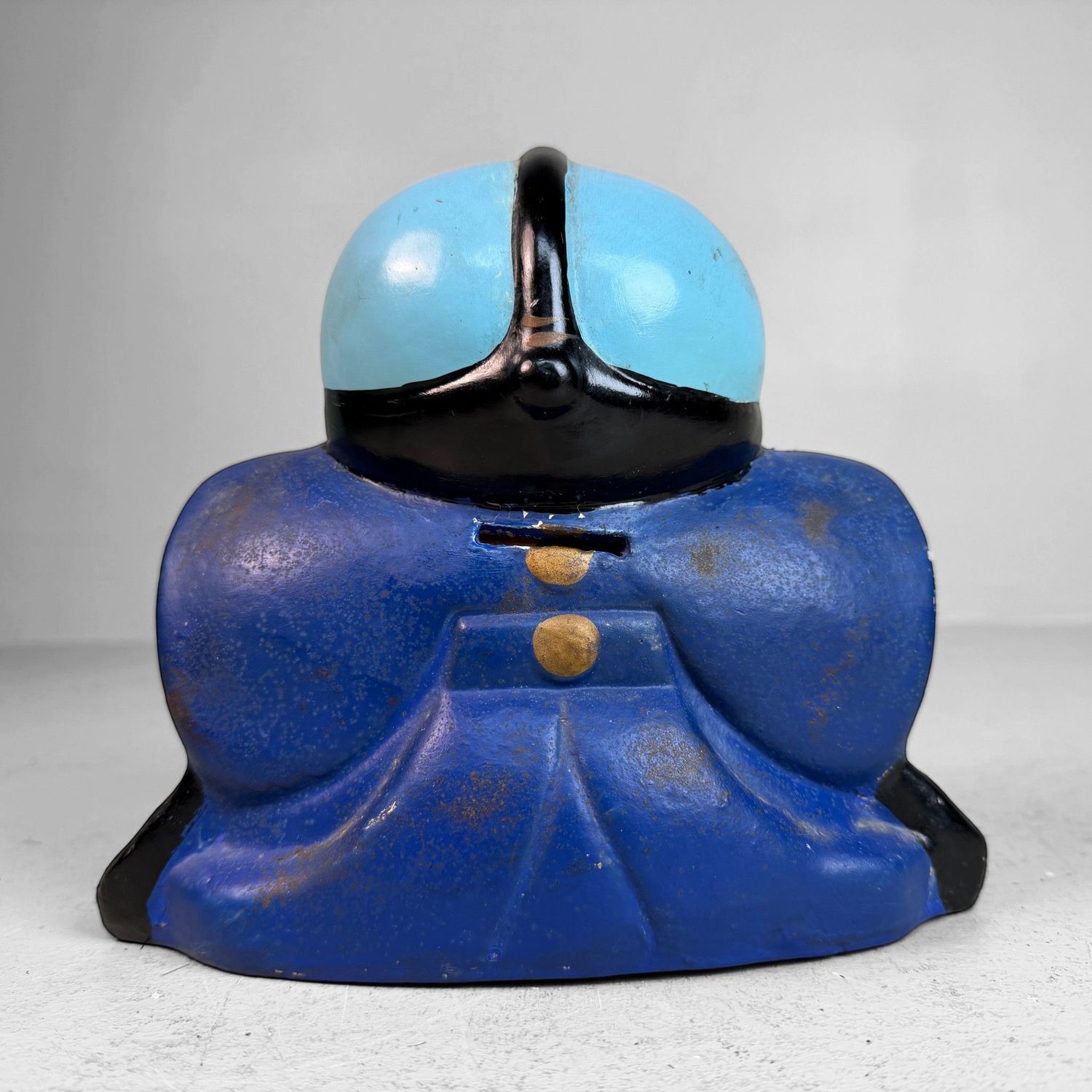 Vintage Japanese Fukusuke Money Box, Coin Bank, 1960s Vintage Japanese Fukusuke Money Box, Coin Bank, 1960s