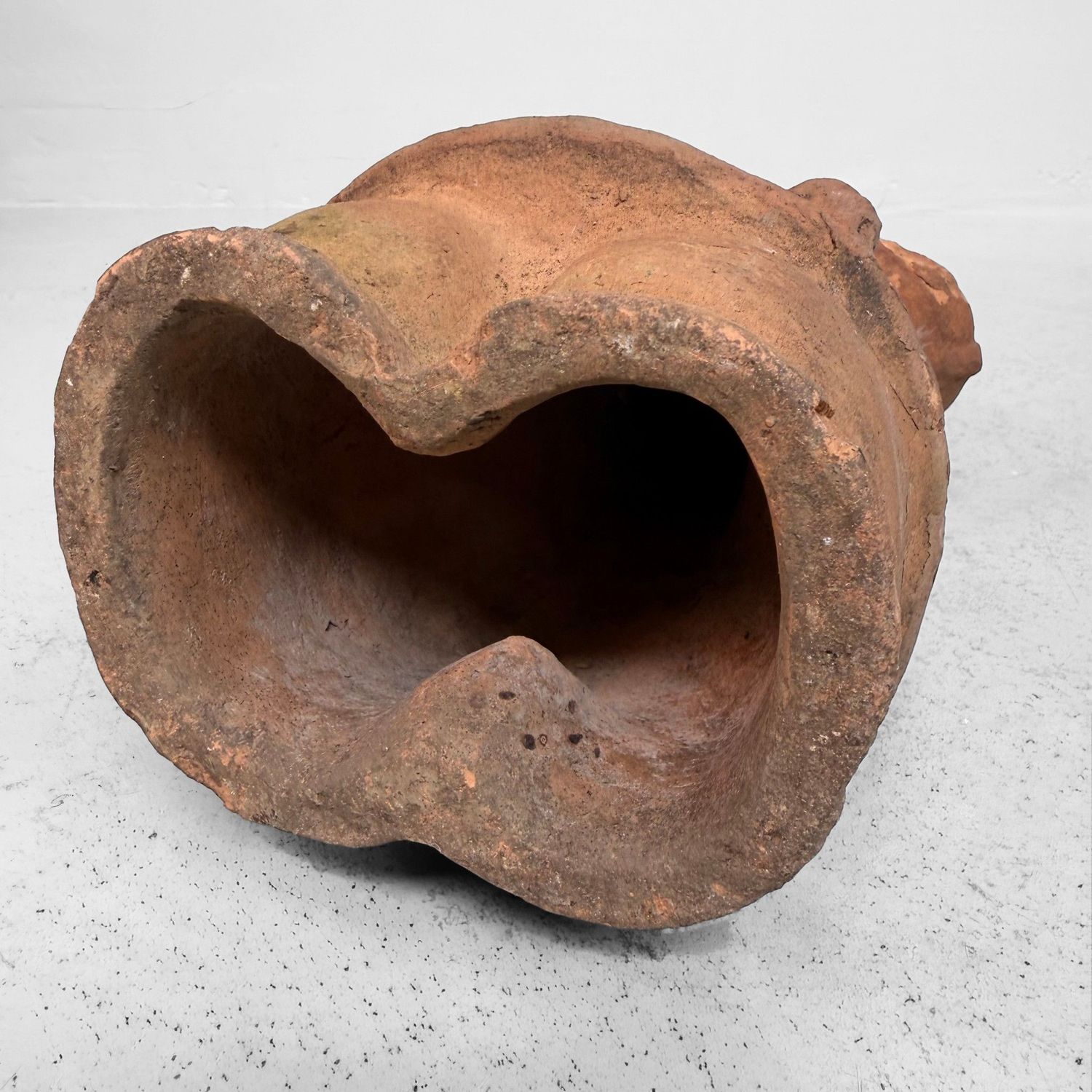 Vintage Japanese Terracotta Haniwa Sentry, ca. 1950