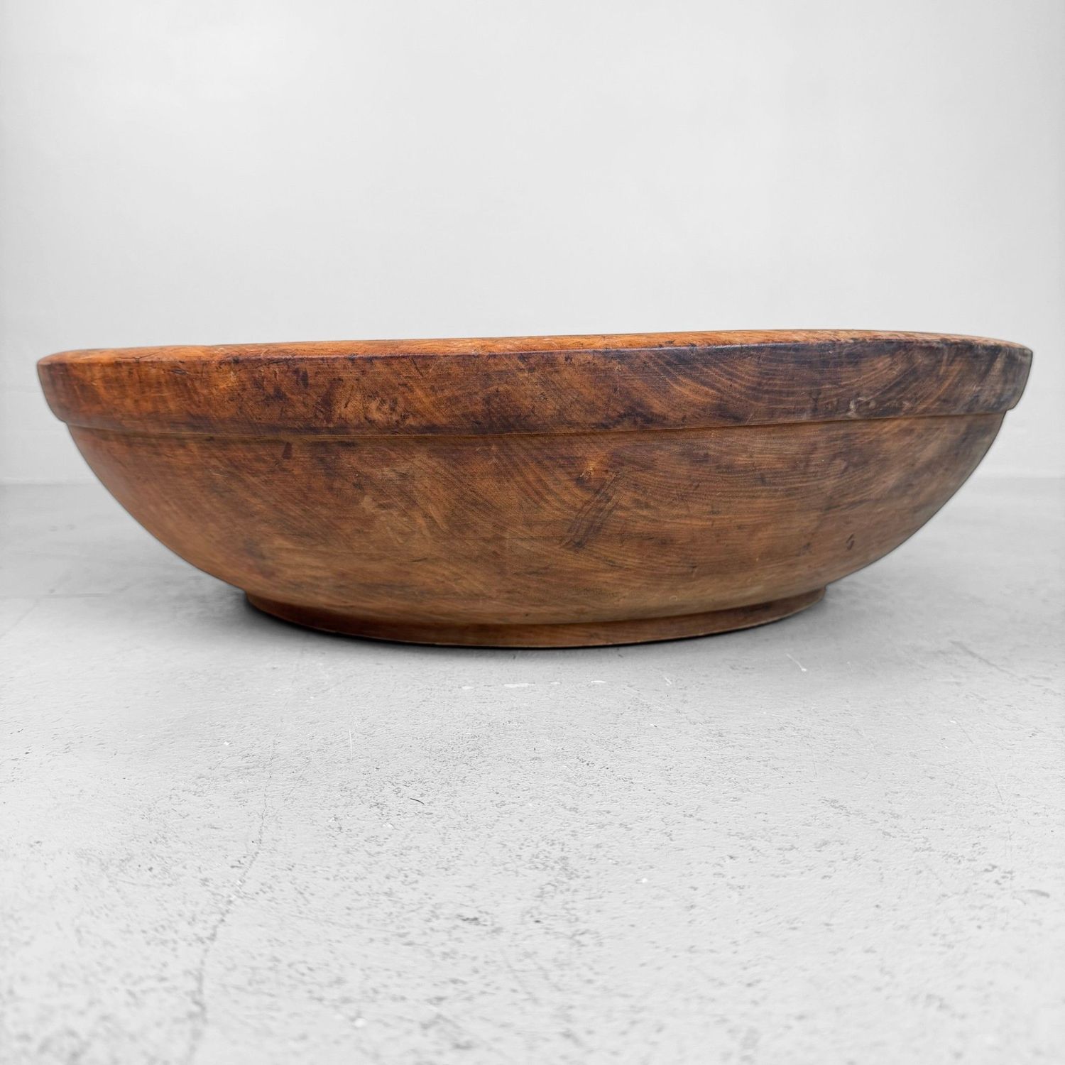 Oude Japanse Houten Kibachi, Deegkom, 1959