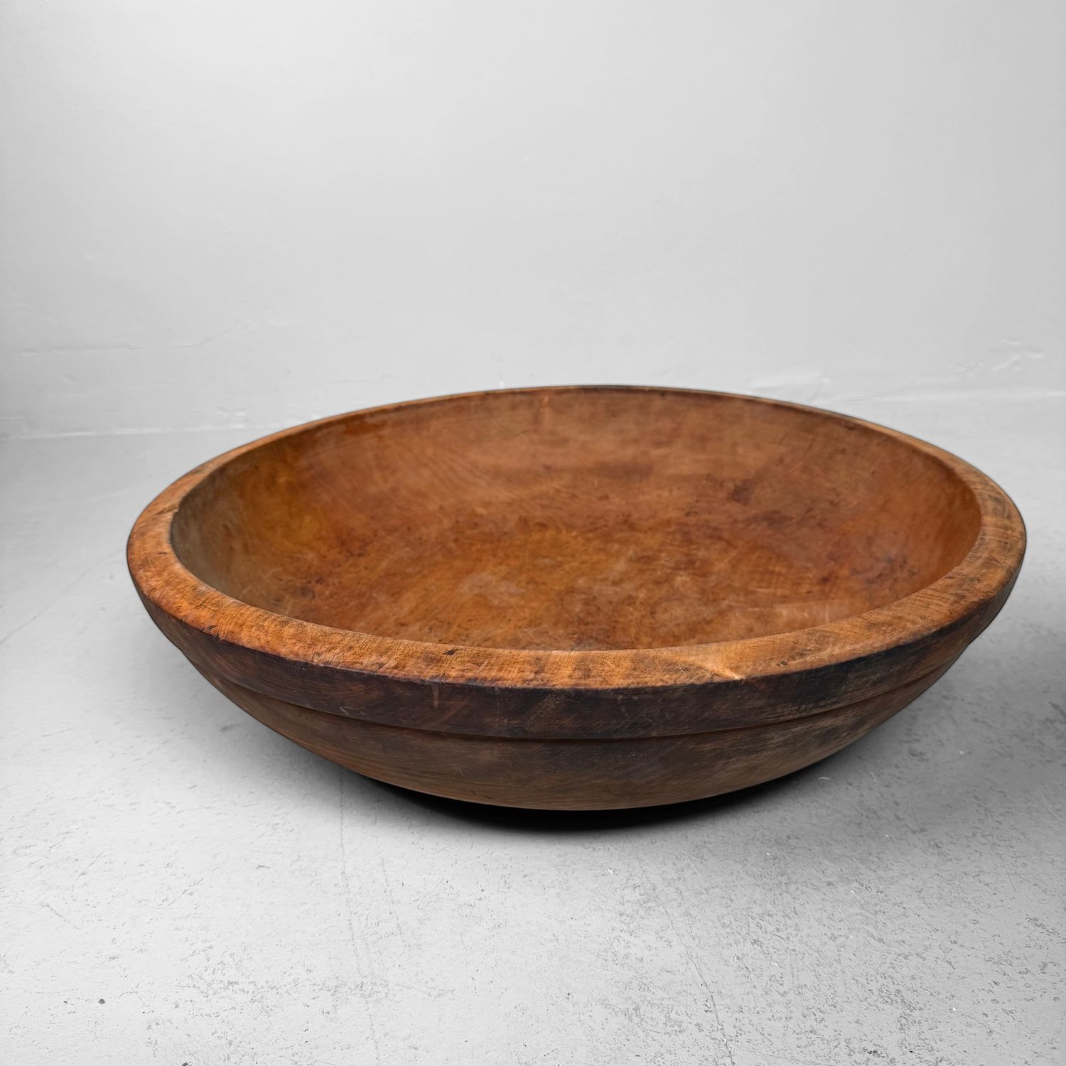Oude Japanse Houten Kibachi, Deegkom, 1959
