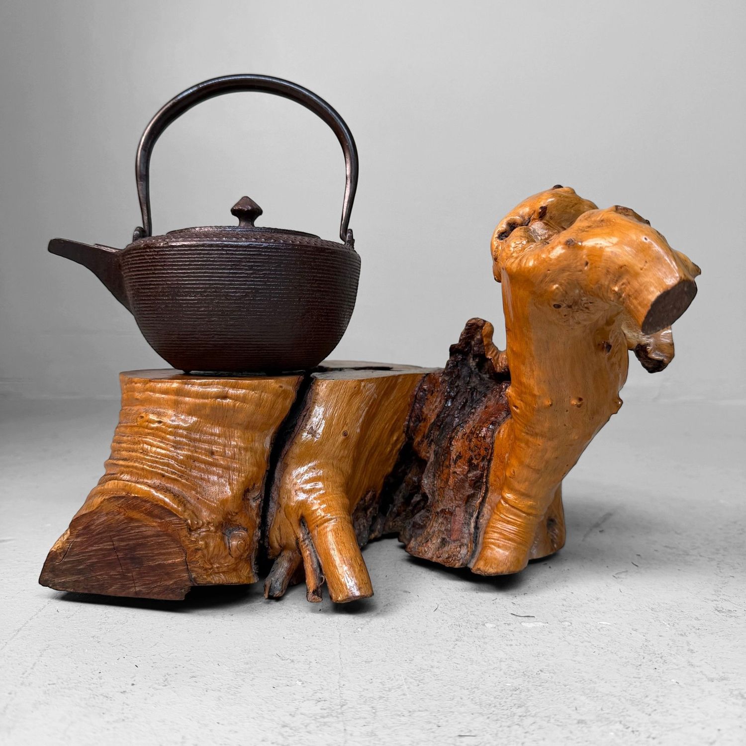 Japans Houten Decoratie / Ikebana-display / Kadai, jaren 1960–1970
