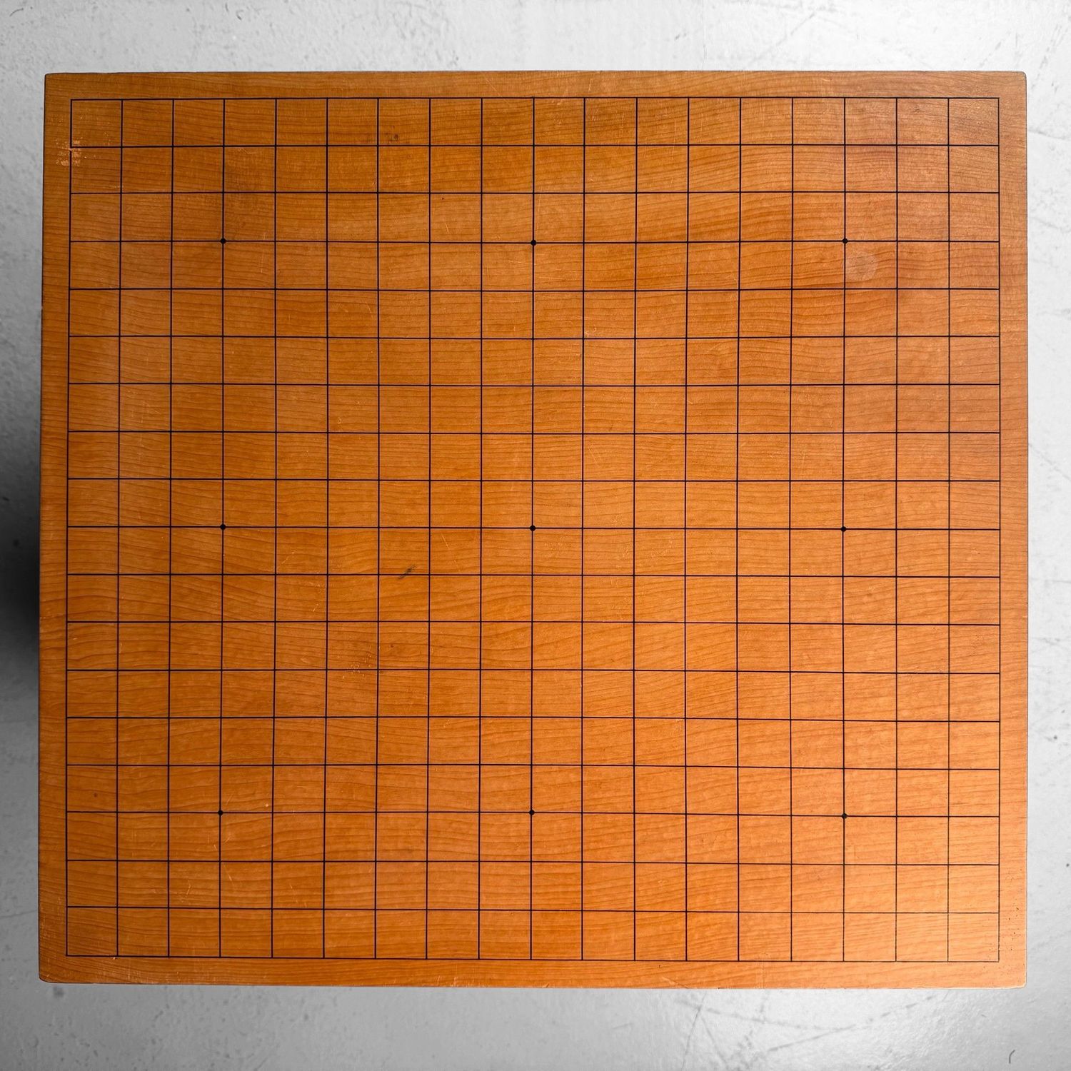 Complete Japanese Go Set / Wooden Goban with Stones, 1960s–1970s
