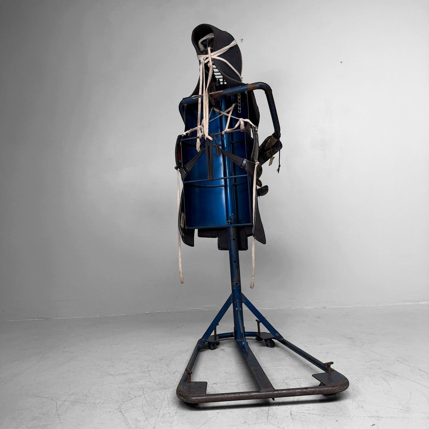 Vintage Japanese Kendo Bōgu with Display Stand, c. 1970–1980