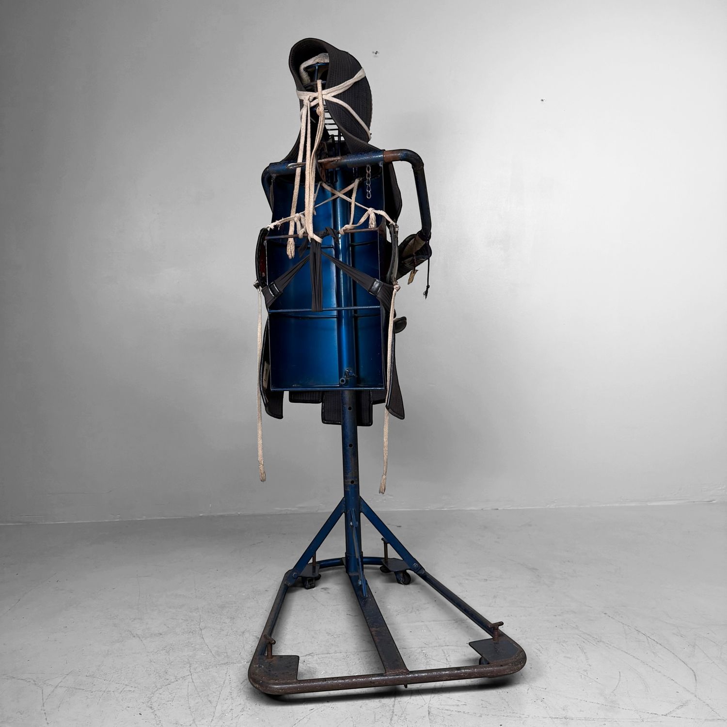 Vintage Japanese Kendo Bōgu with Display Stand, c. 1970–1980