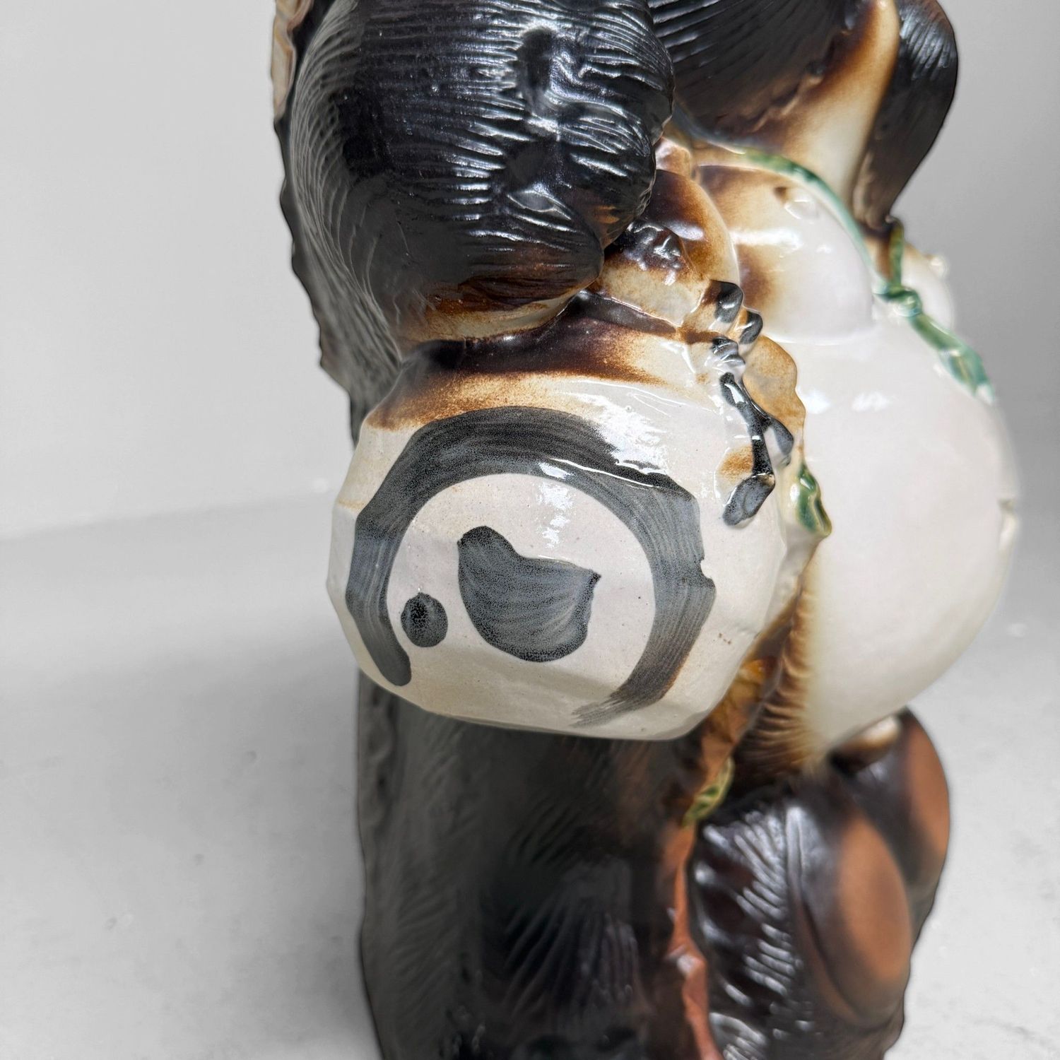 Large Japanese Ceramic Tanuki, 1960s–1970s