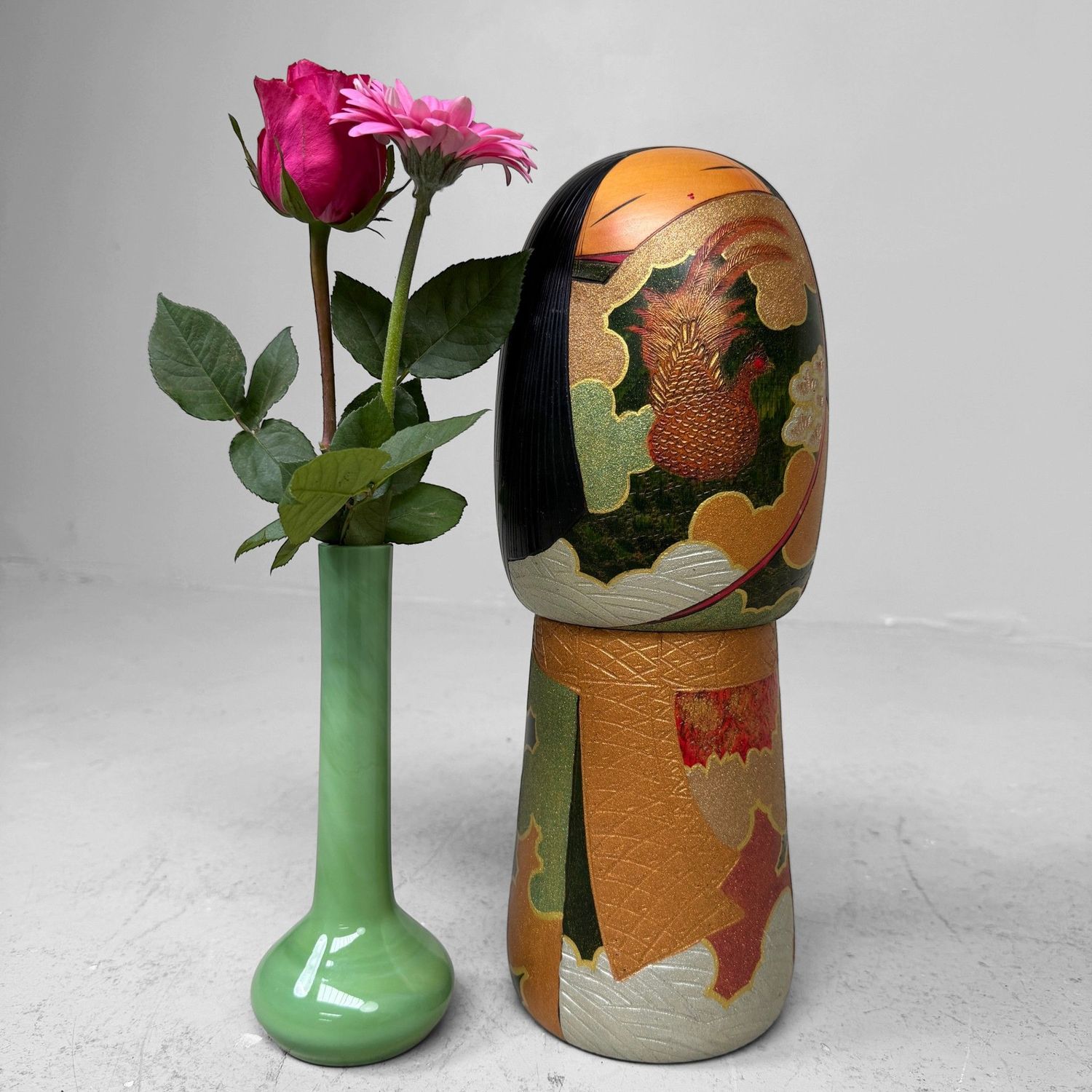 Large Japanese Sōsaku Kokeshi by Toa Sekiguchi, ca. 1960s–1970s