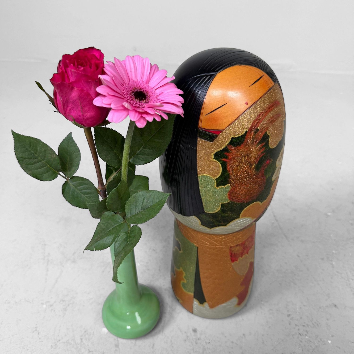 Large Japanese Sōsaku Kokeshi by Toa Sekiguchi, ca. 1960s–1970s