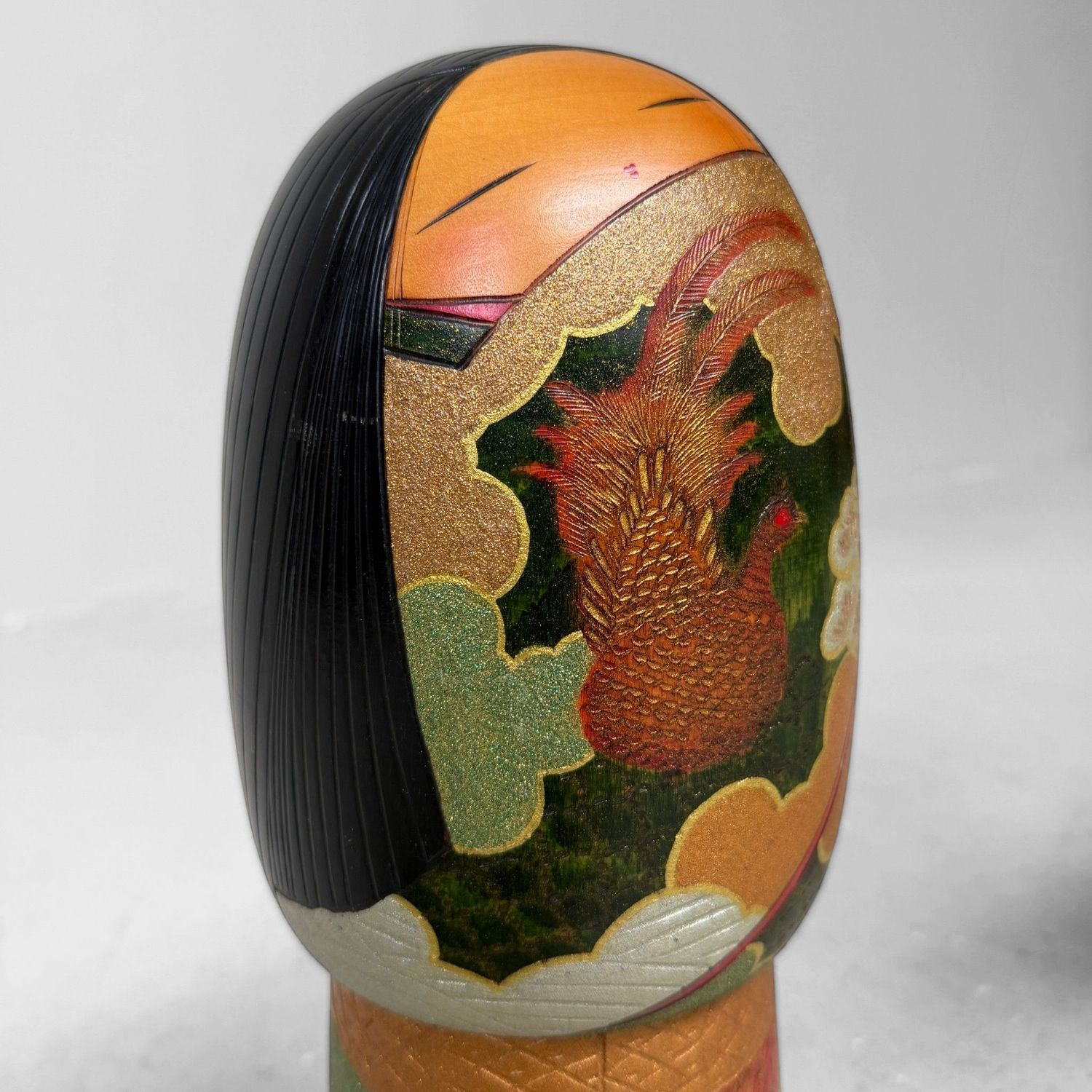 Large Japanese Sōsaku Kokeshi by Toa Sekiguchi, ca. 1960s–1970s