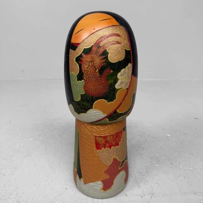 Large Japanese Sōsaku Kokeshi by Toa Sekiguchi, ca. 1960s–1970s