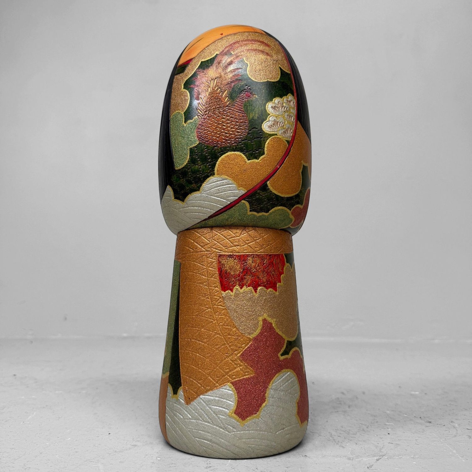 Large Japanese Sōsaku Kokeshi by Toa Sekiguchi, ca. 1960s–1970s