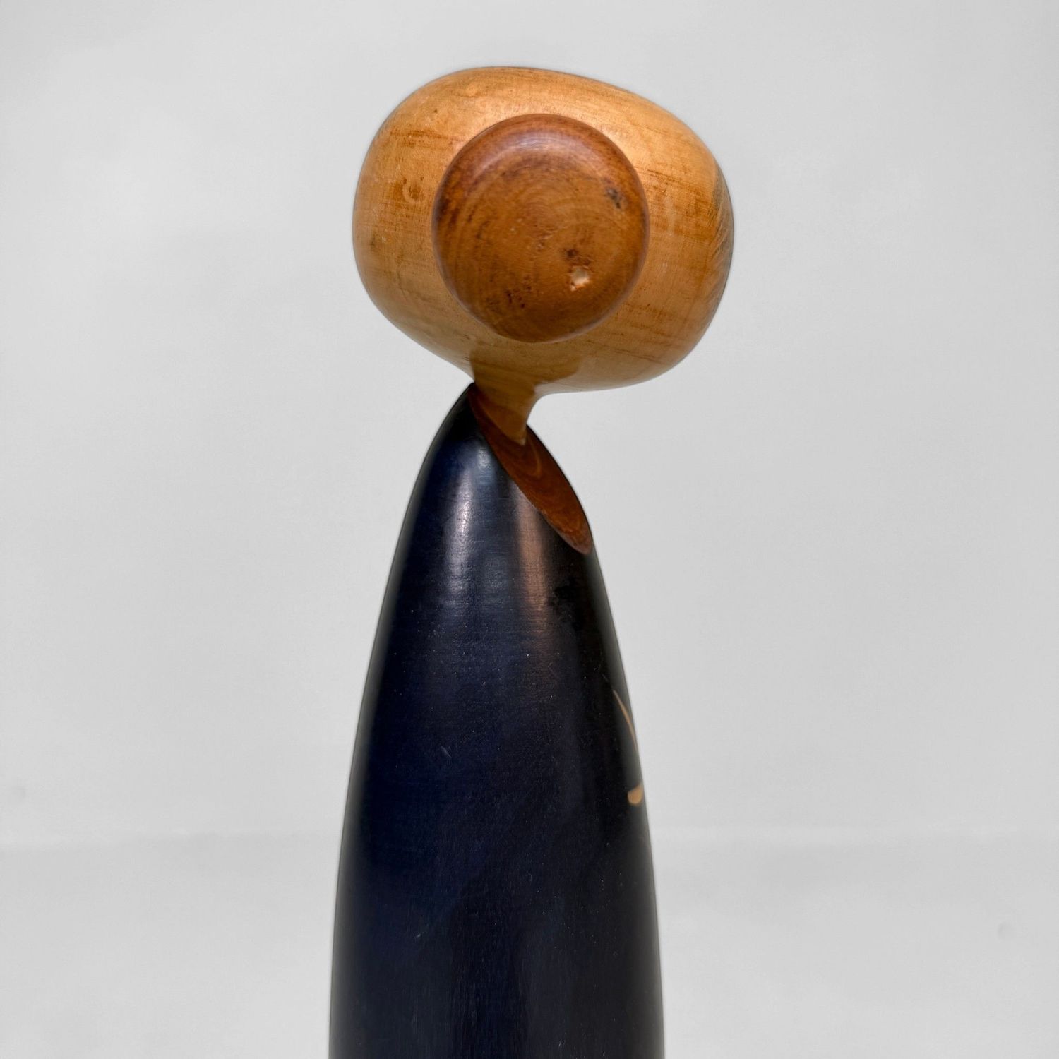 Sōsaku Kokeshi “Semishigure” by Sato Suigai, 1970s Sōsaku Kokeshi “Semishigure” by Sato Suigai, 1970s